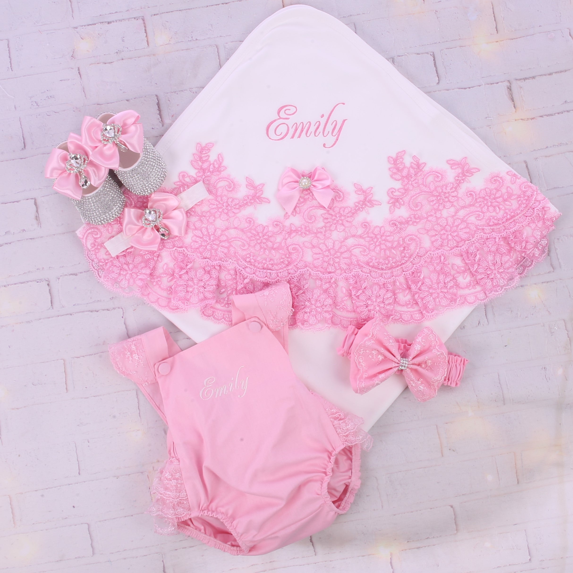 Pink Bow & Lace Princess