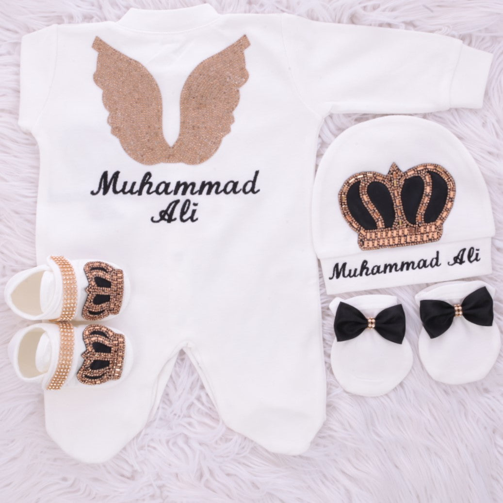 Conjunto de ropa de príncipe palaciego