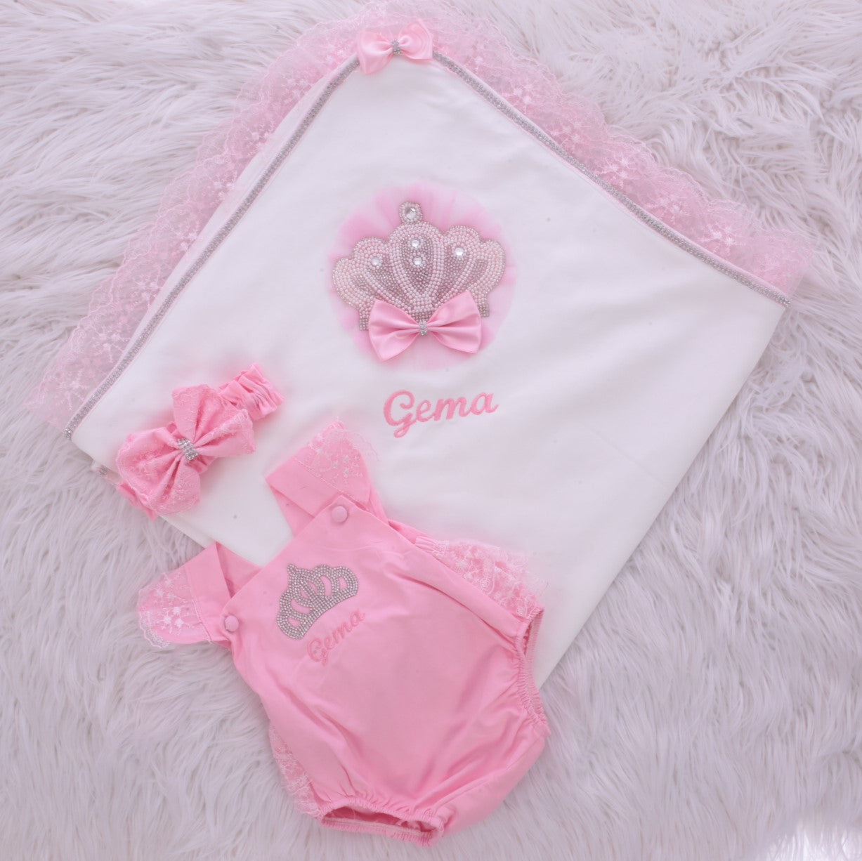 Conjunto Princesa Pureheart Rosa