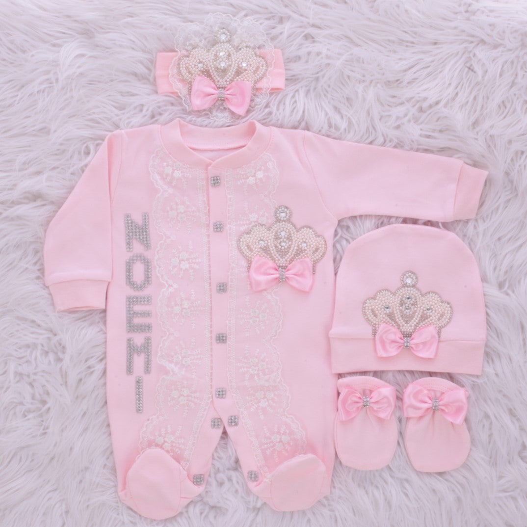 Conjunto de princesa dulce flor
