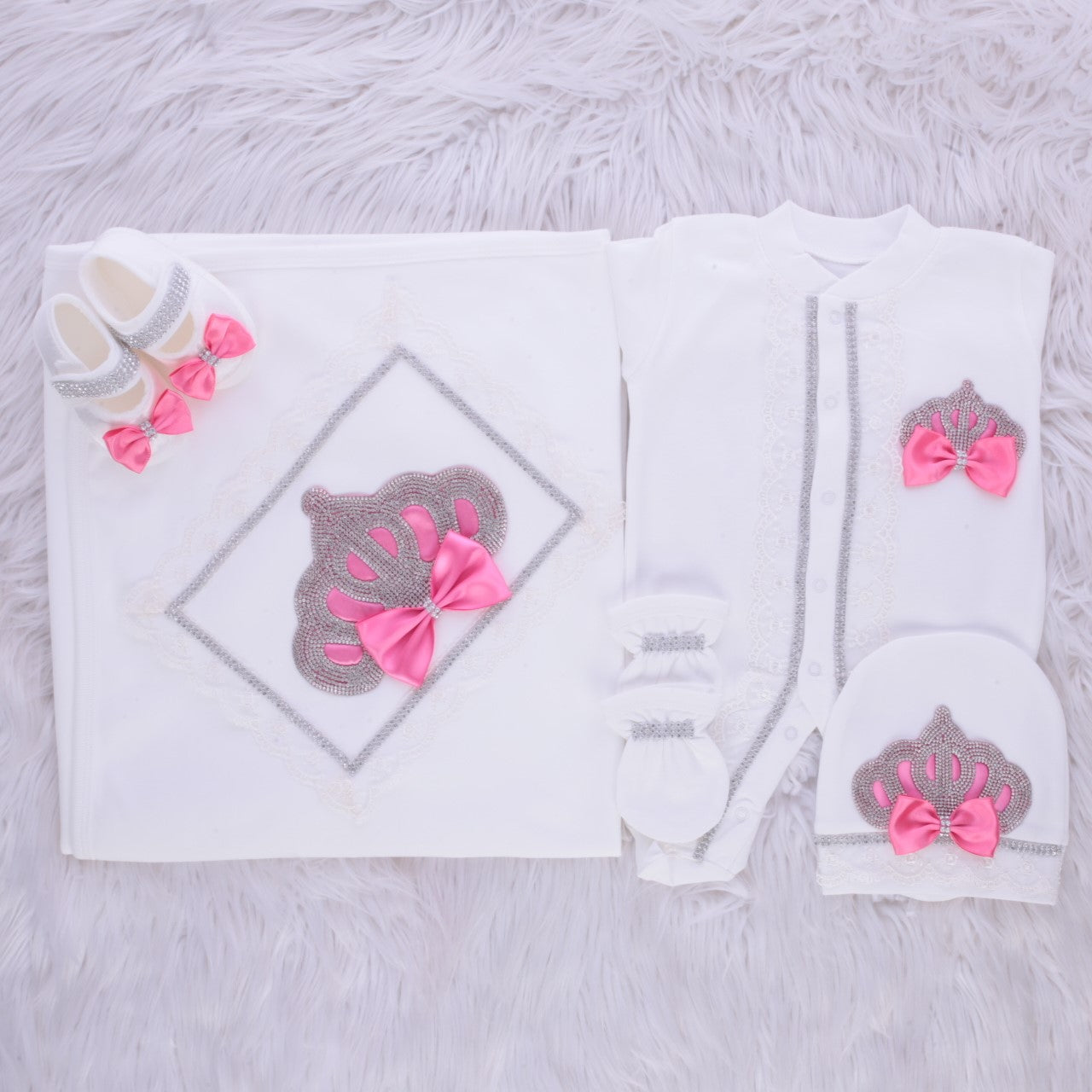 Ensemble Couture Princesse Rose