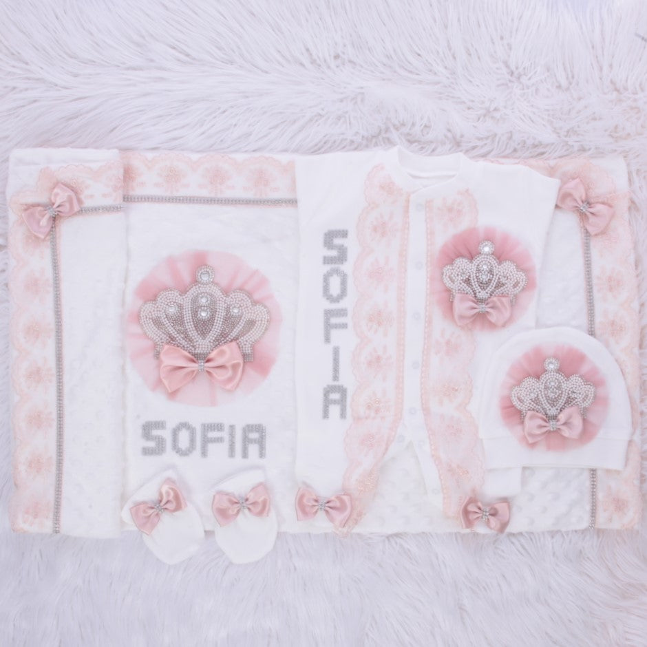 Ensemble bébé fille Rosy Monarch