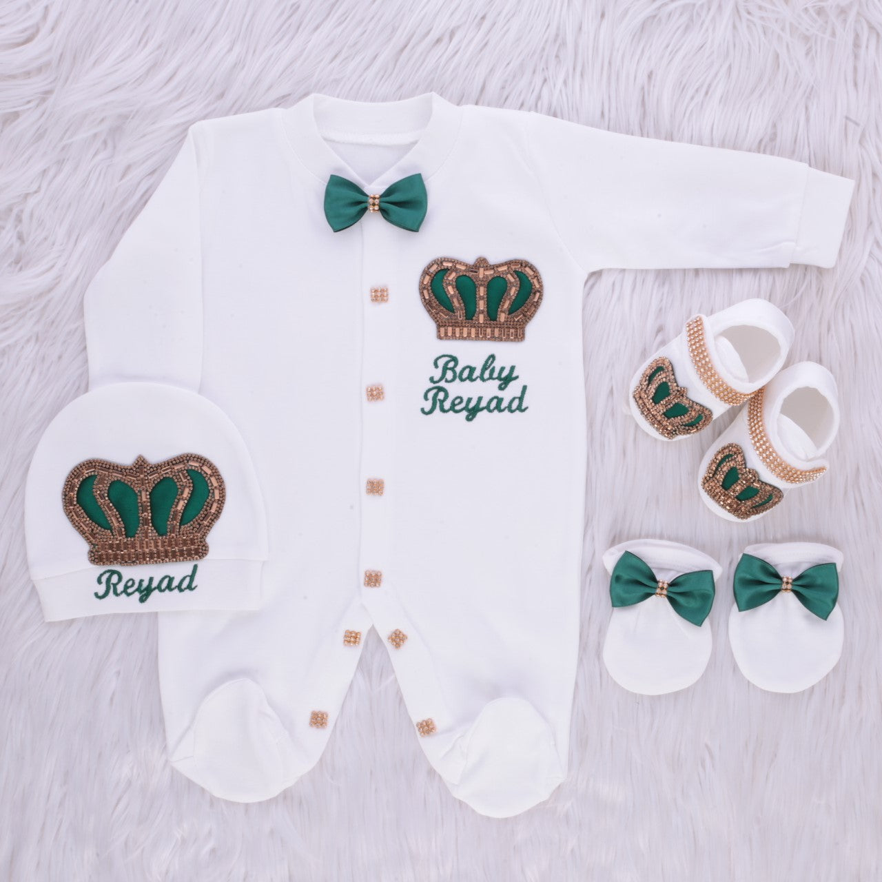 Conjunto majestuoso de gemas verdes imperiales