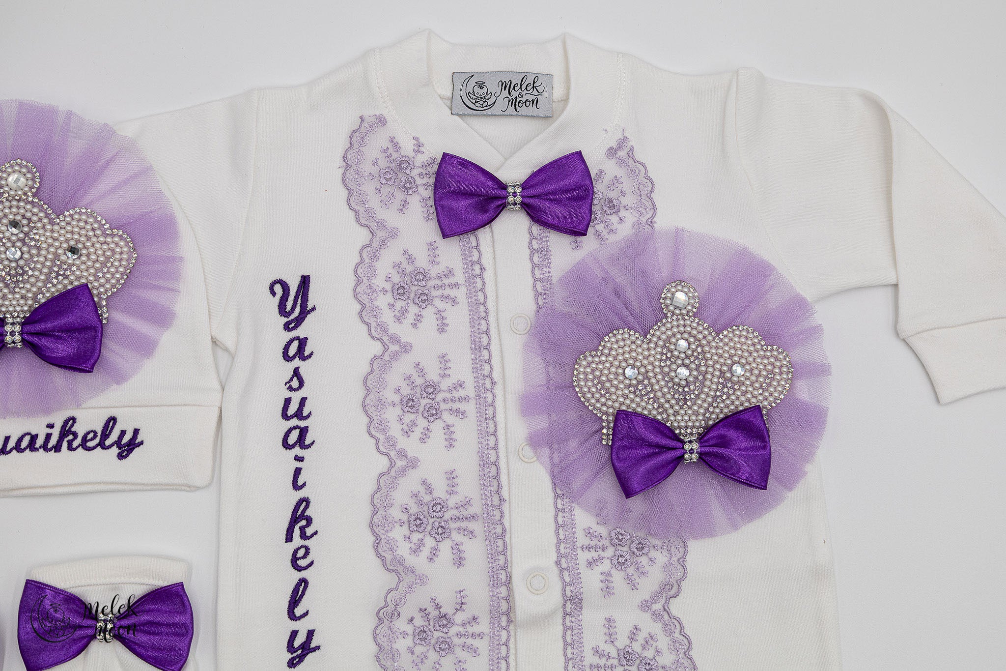 Lavender Tutu Crown Princess Set