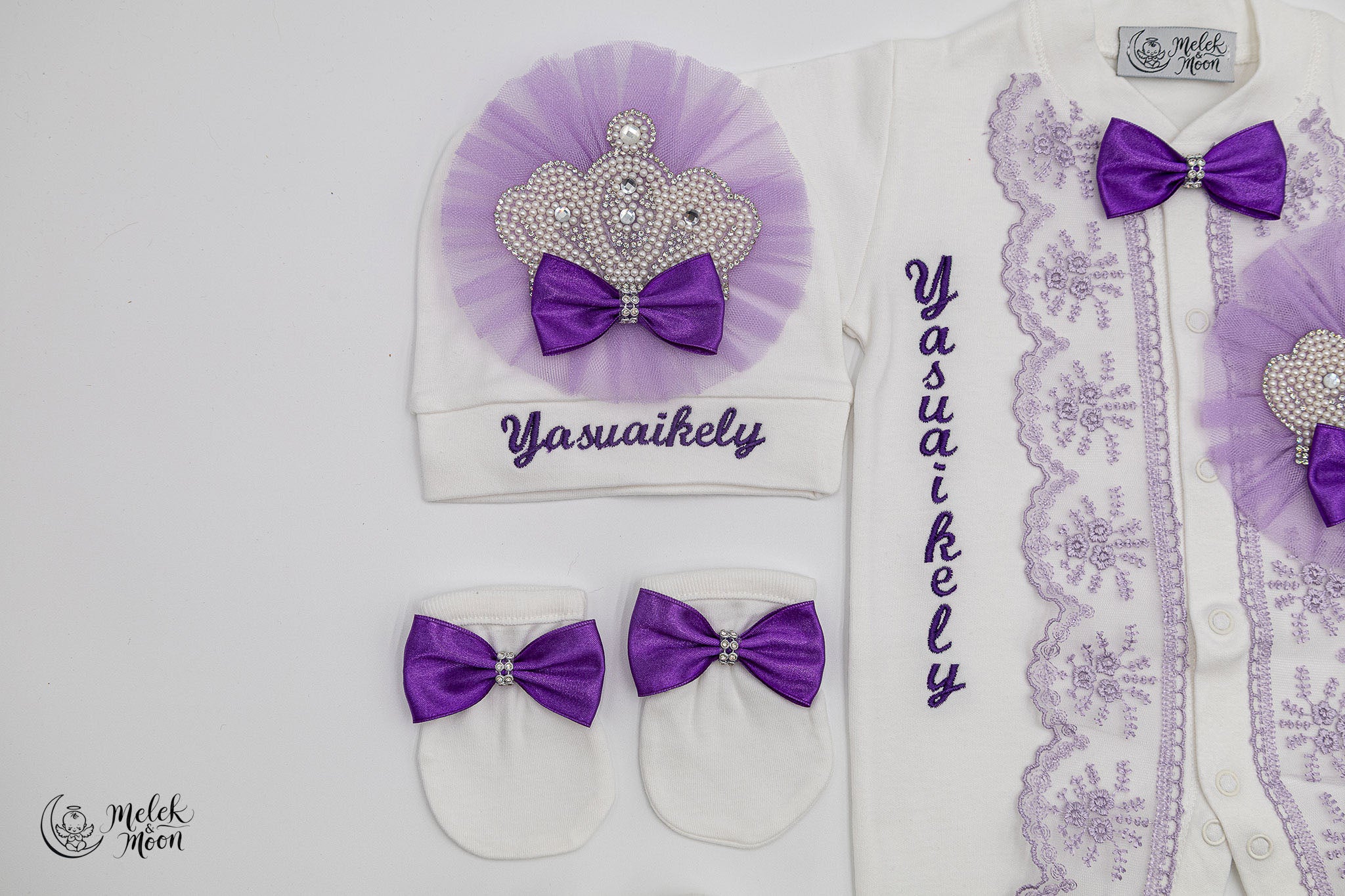 Lavender Tutu Crown Princess Set