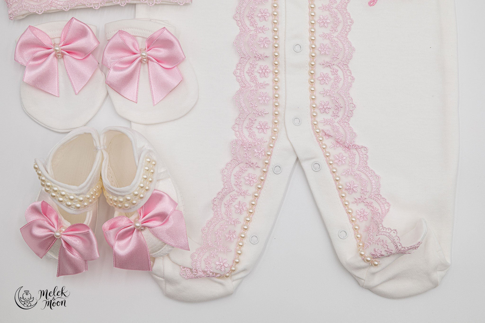 Princess Blush Crown Set