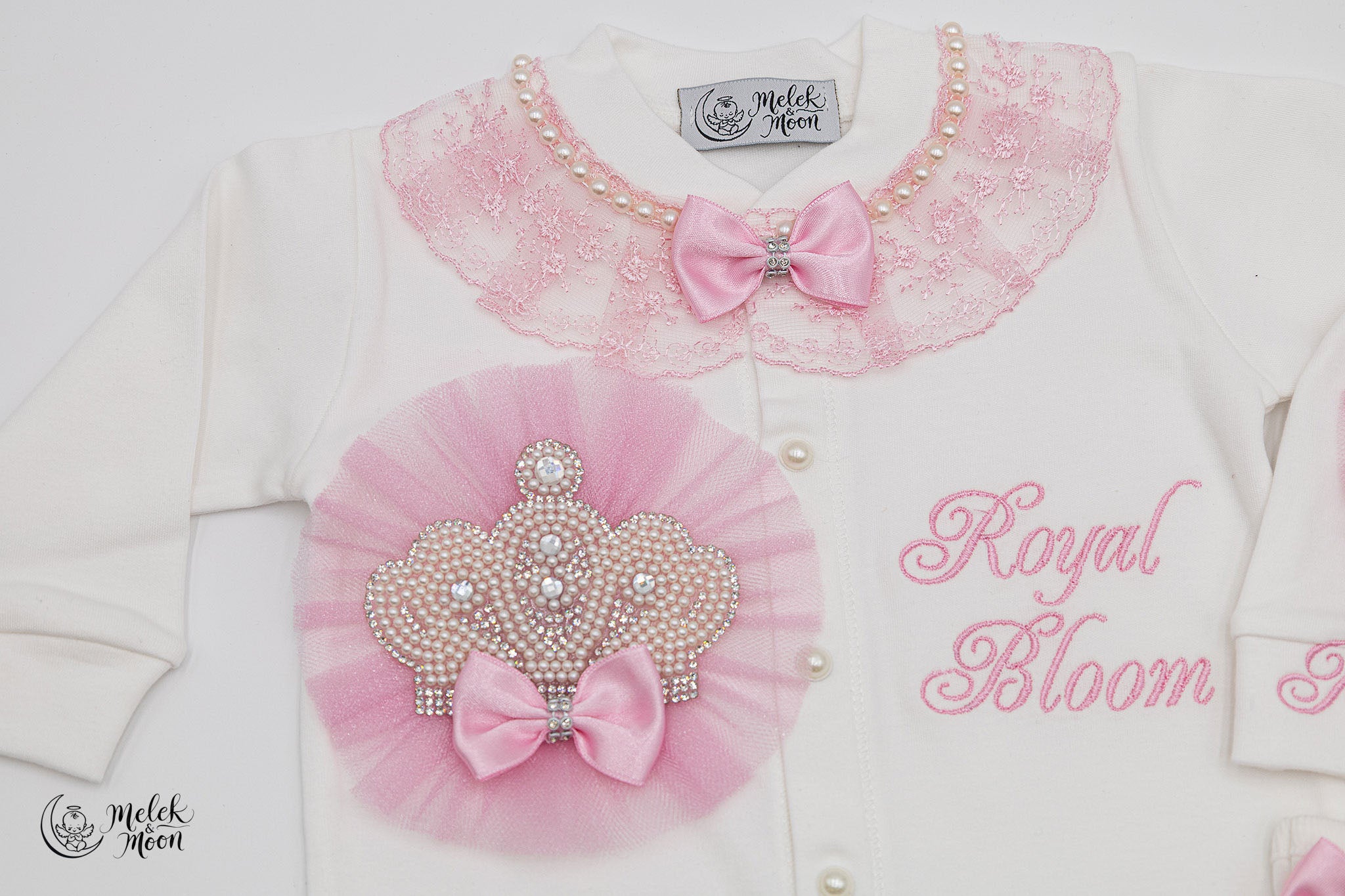 Rosy Crown Blossom Set