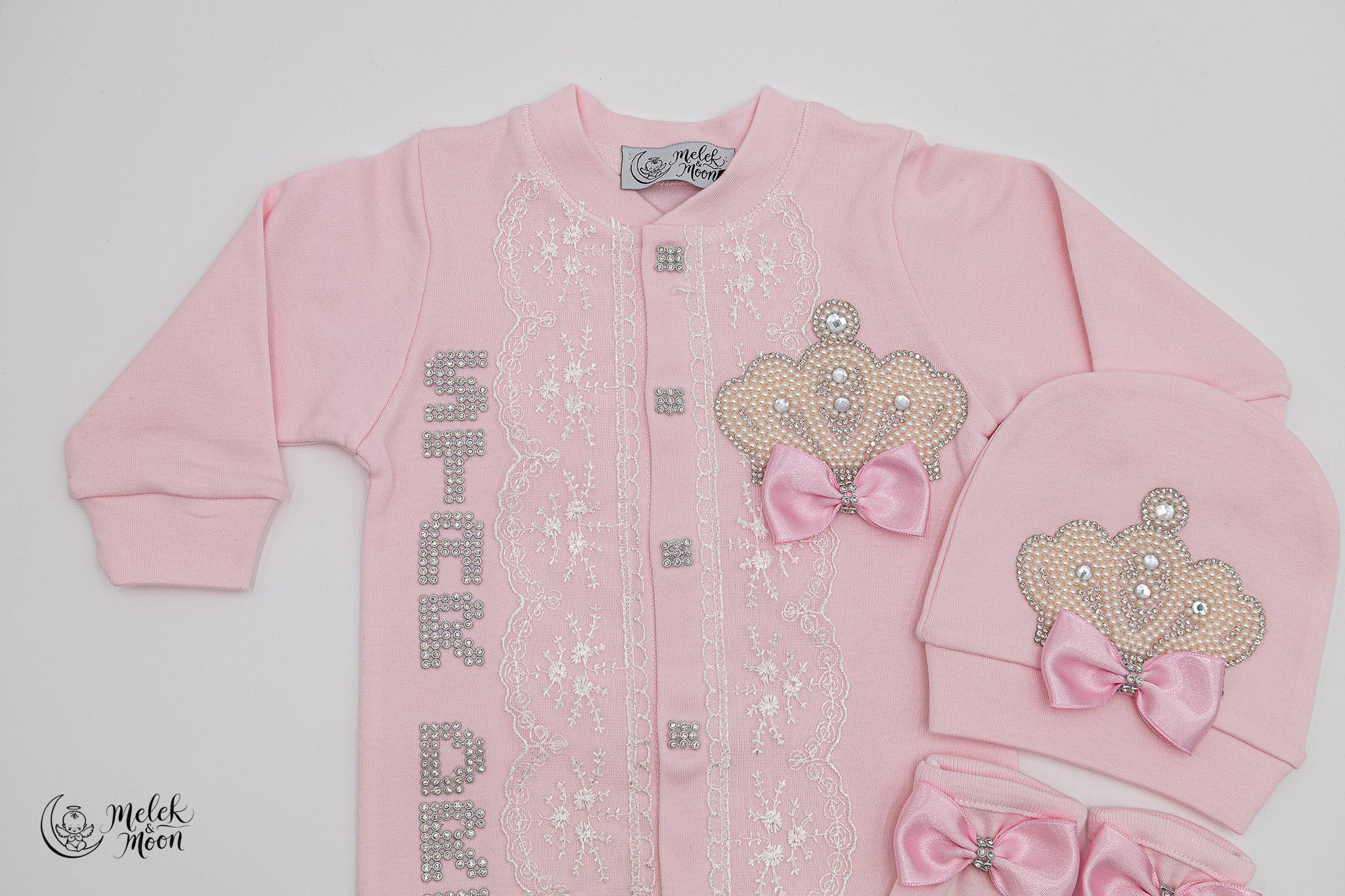 Ensemble de breloques Pink Infant Bliss