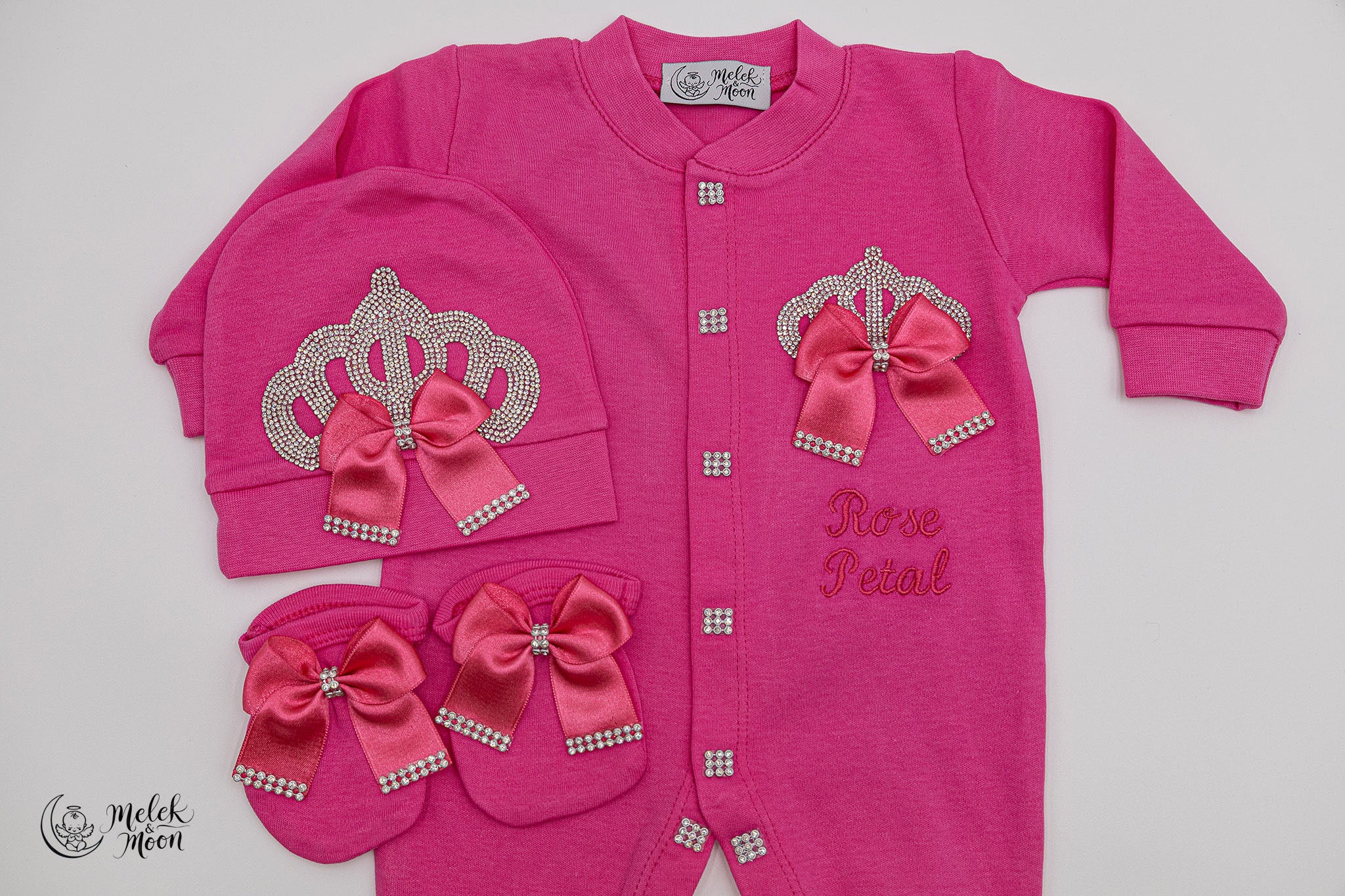 Ensemble bébé fille Regal Pink Elegance