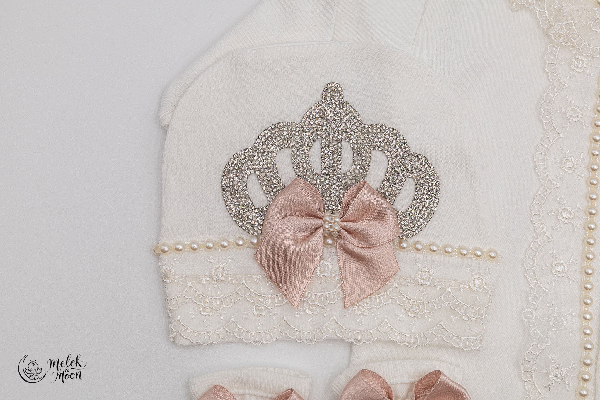 Petite Queen Pearl Crown Set