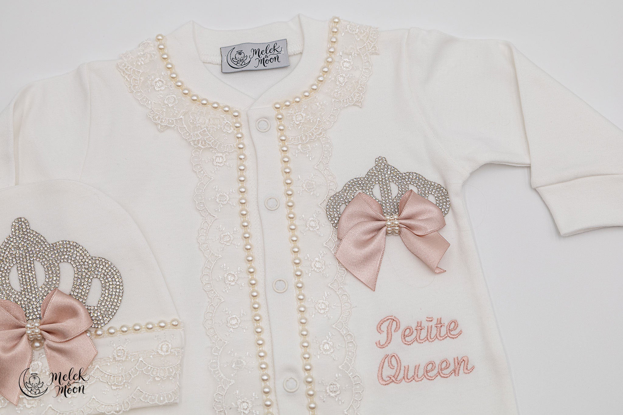 Petite Queen Pearl Crown Set