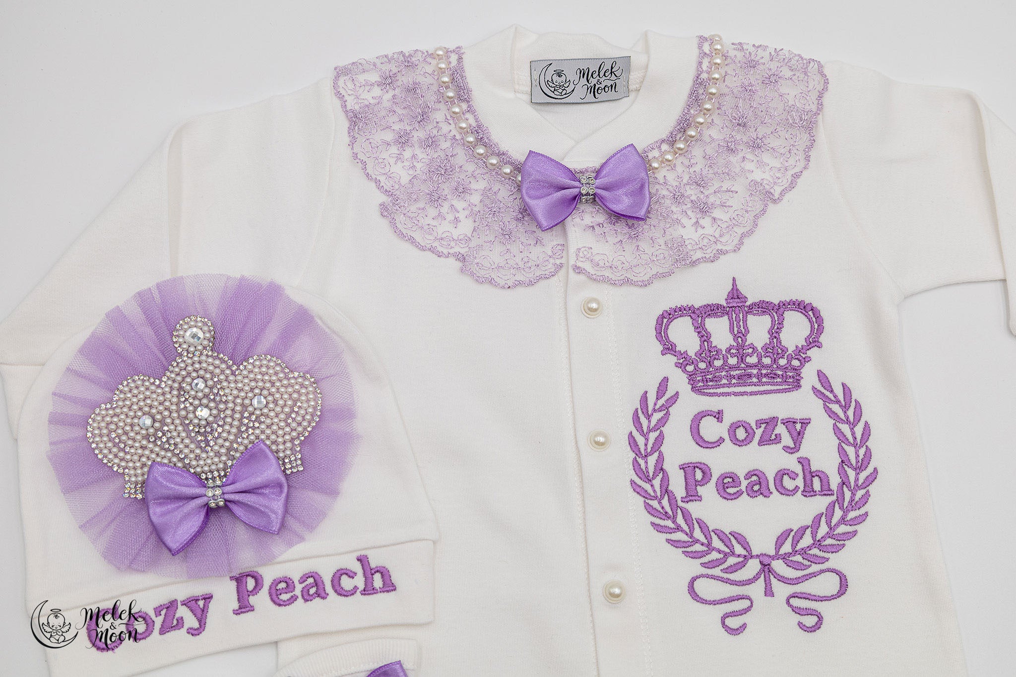 Majestic Violet Blossom Set