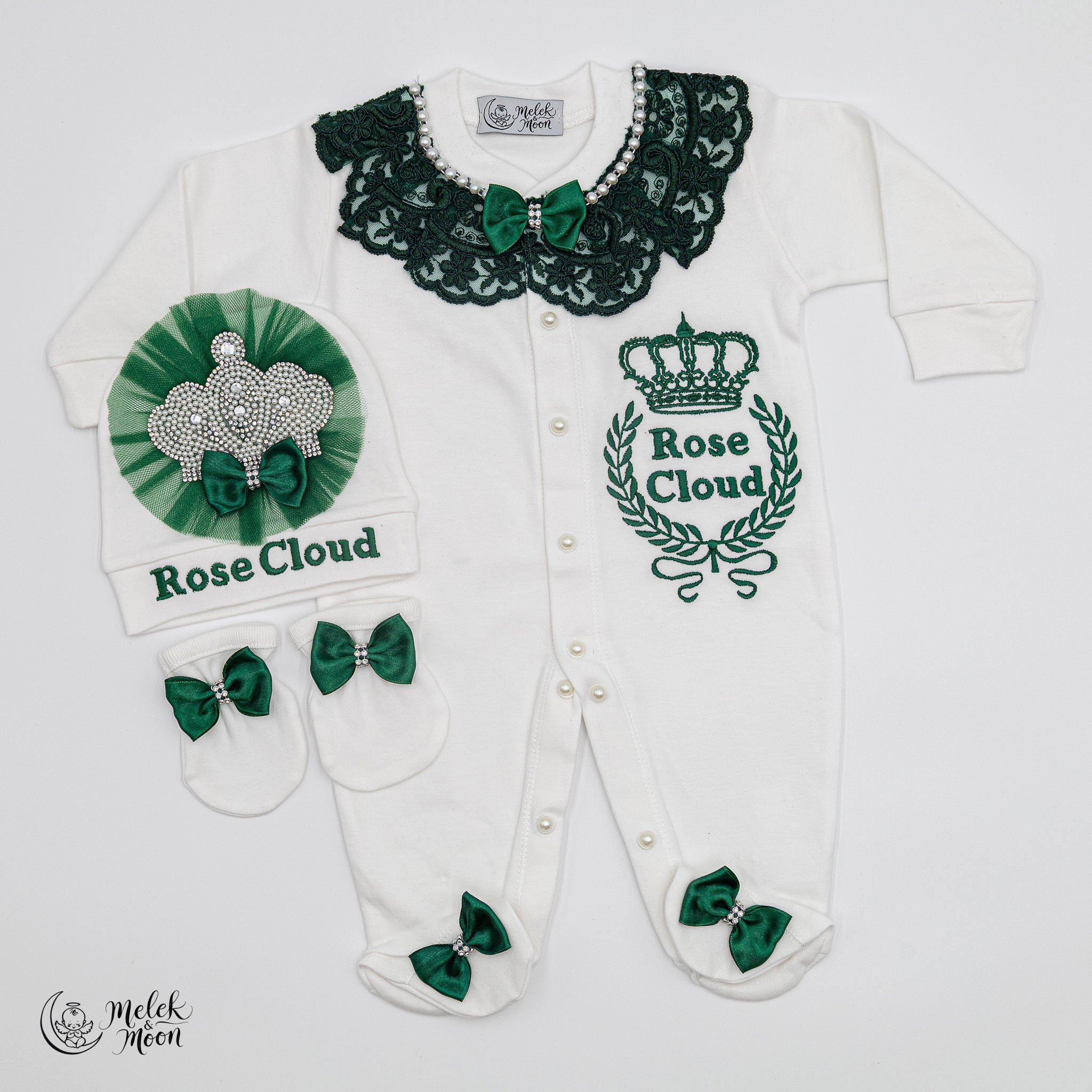 Emerald Elegance Royal Set