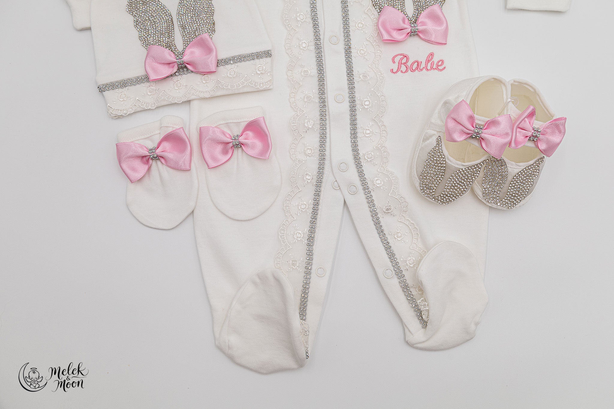 Sparkling Angel Wings Princess Set