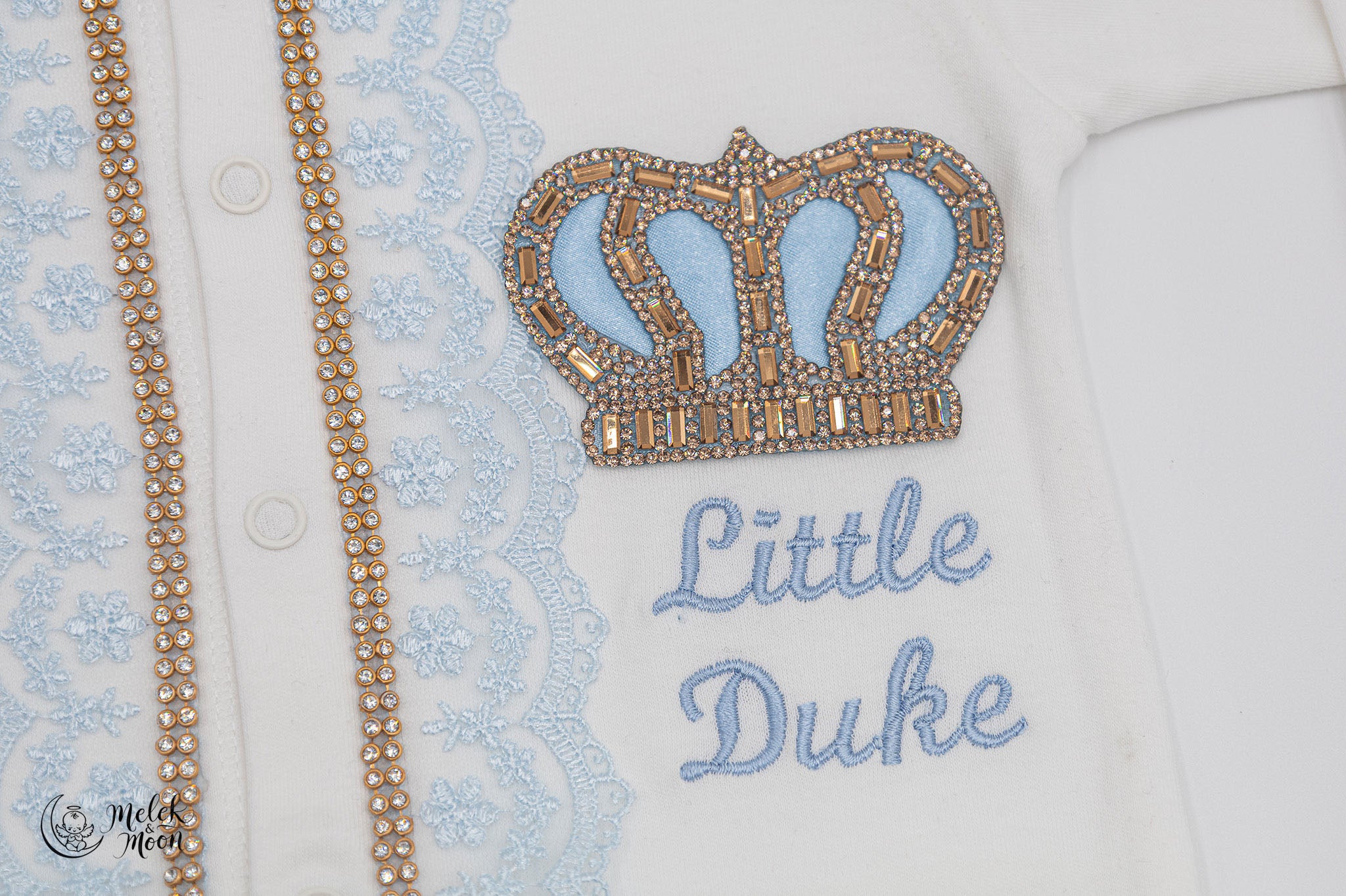 White & Blue Little Royale Set
