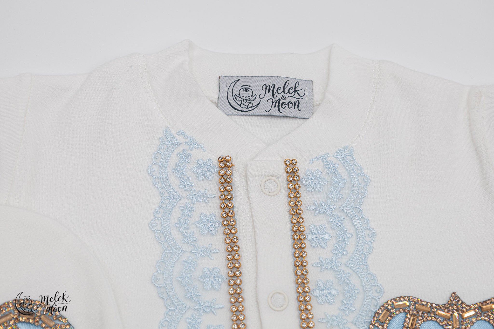 White & Blue Little Royale Set