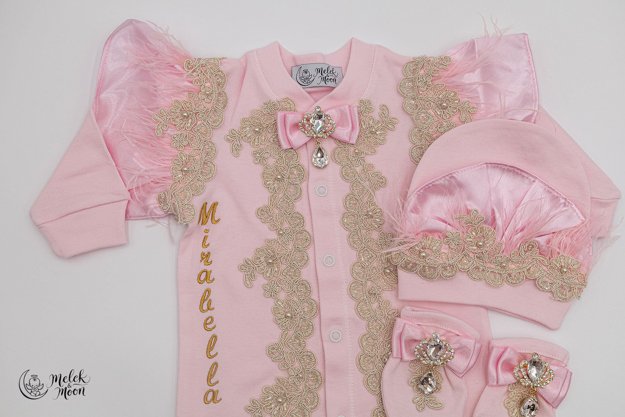 Blushing Feather Princess Set