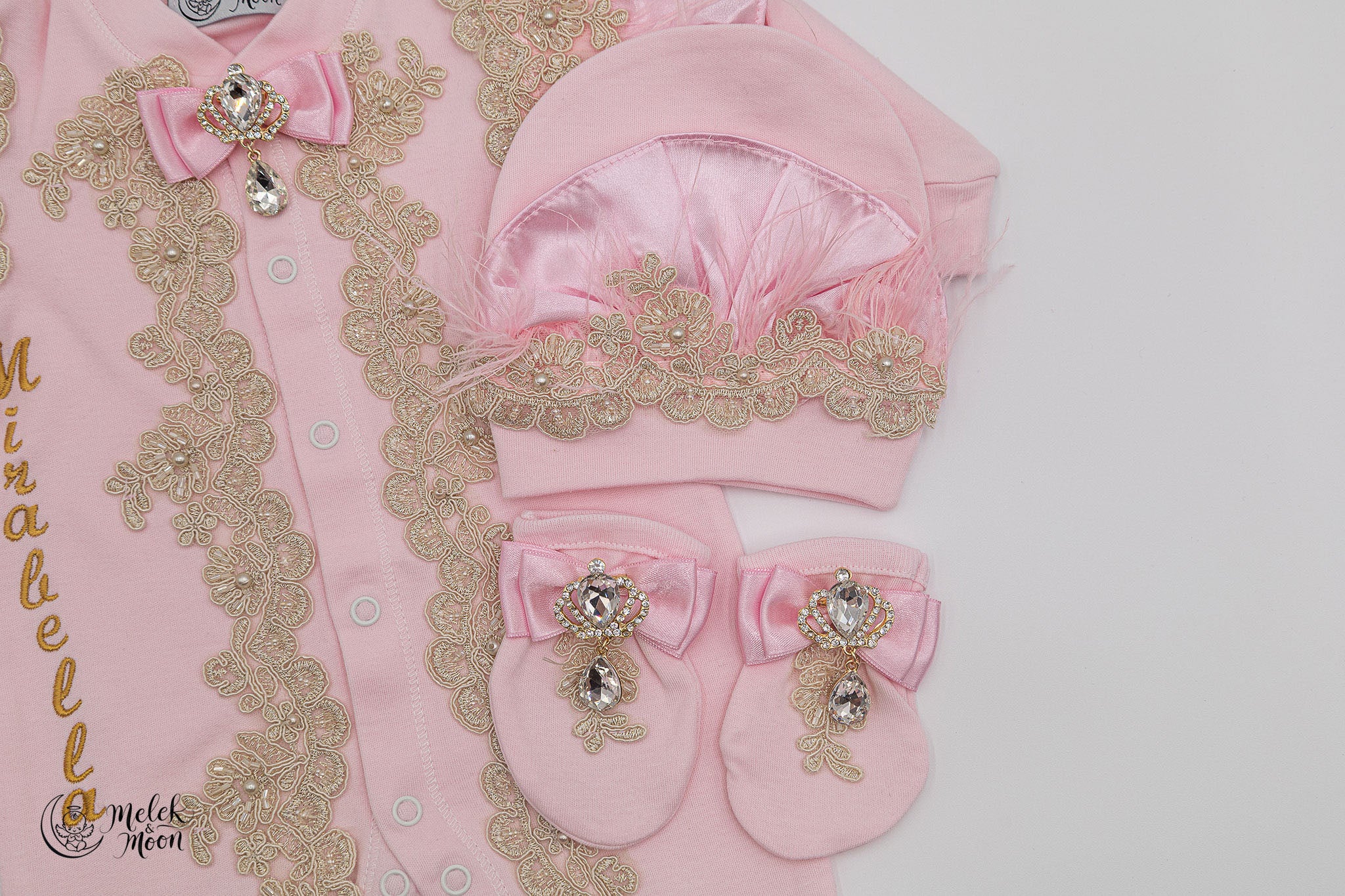 Blushing Feather Princess Set