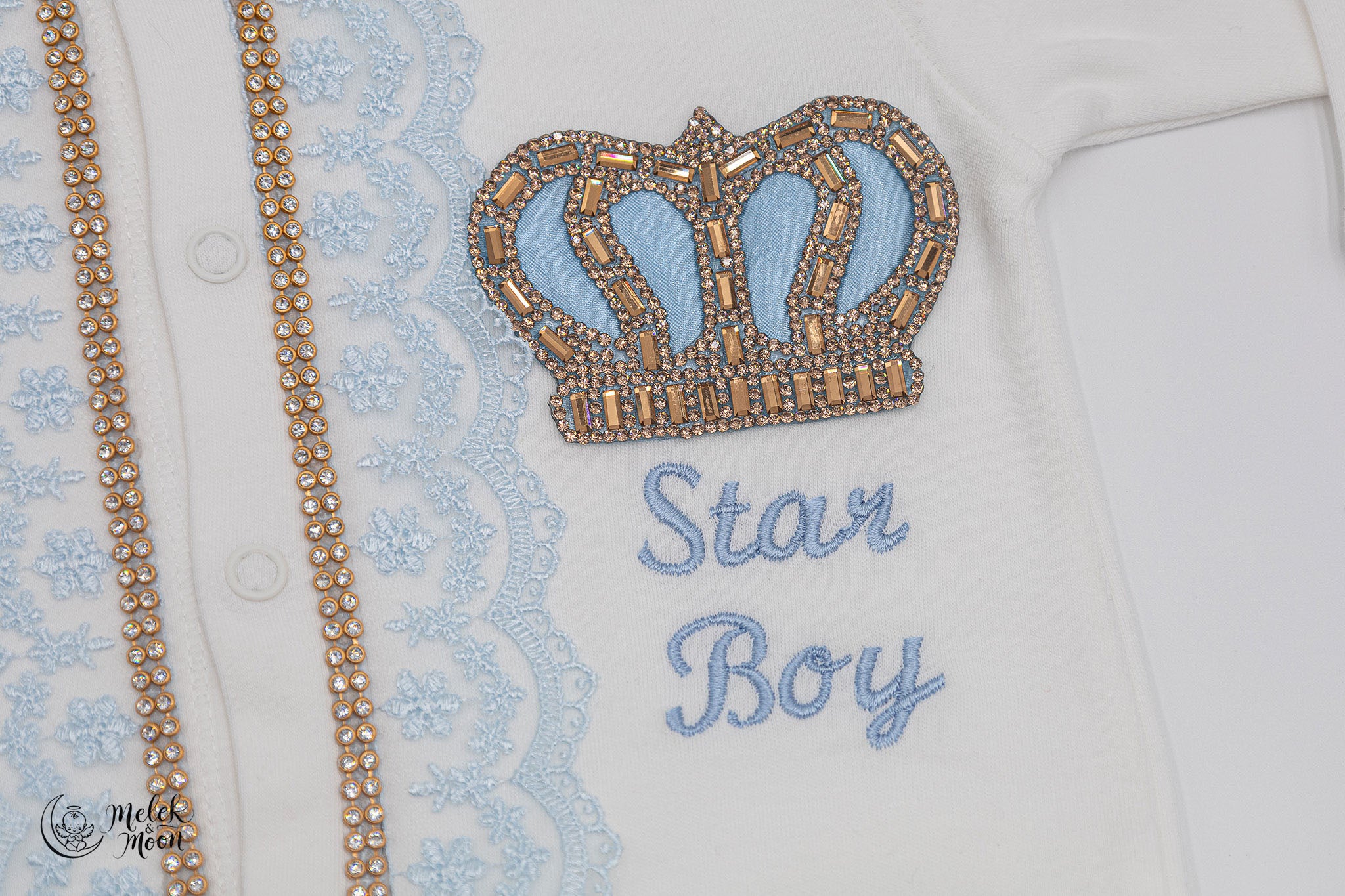 Tenue de nouveau-né Snowy Azure