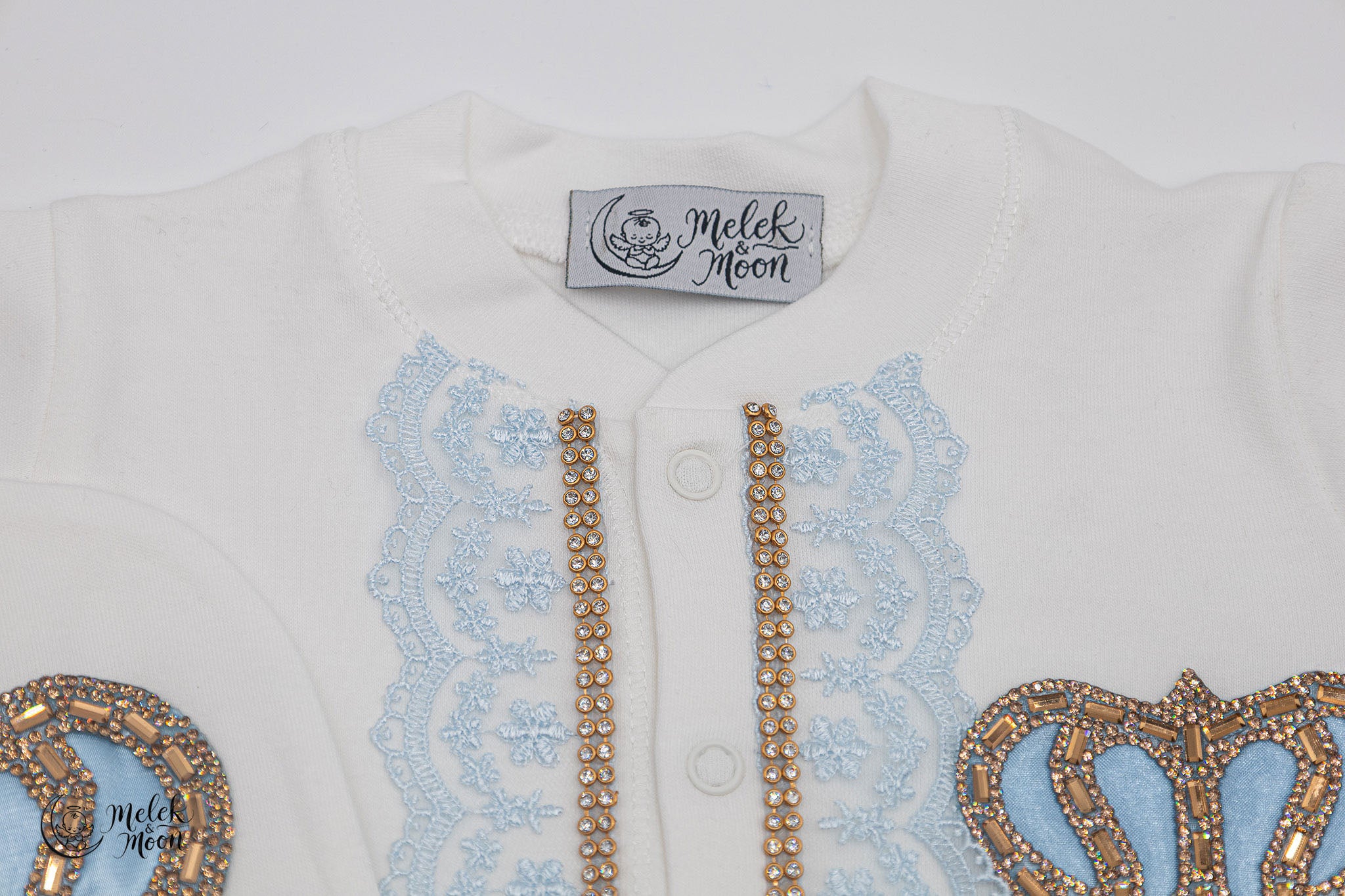 Tenue de nouveau-né Snowy Azure