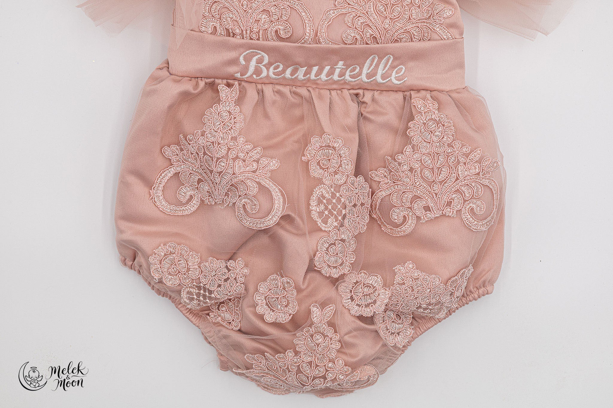 Blush Lace Tulle Angel Set