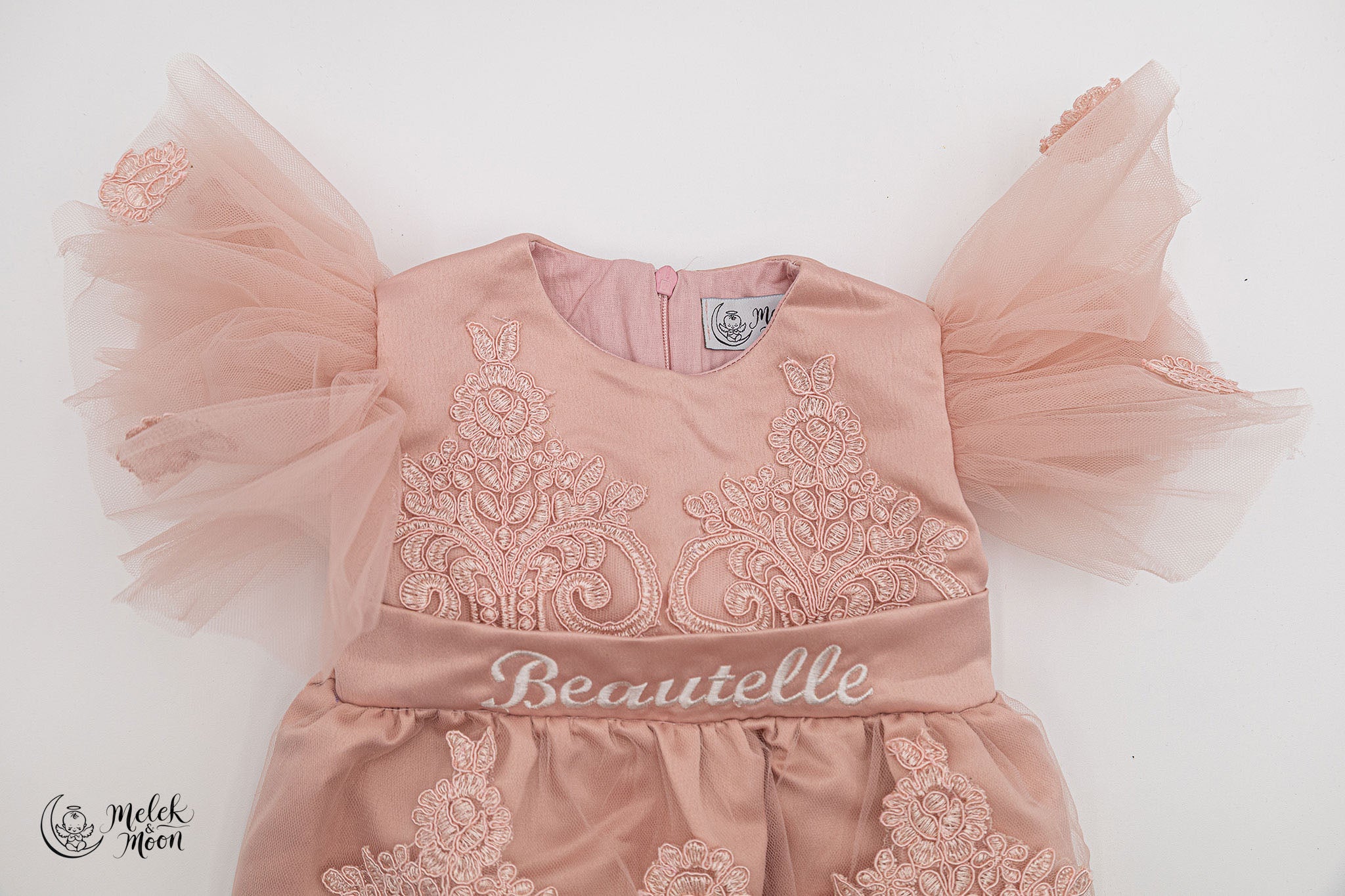 Blush Lace Tulle Angel Set