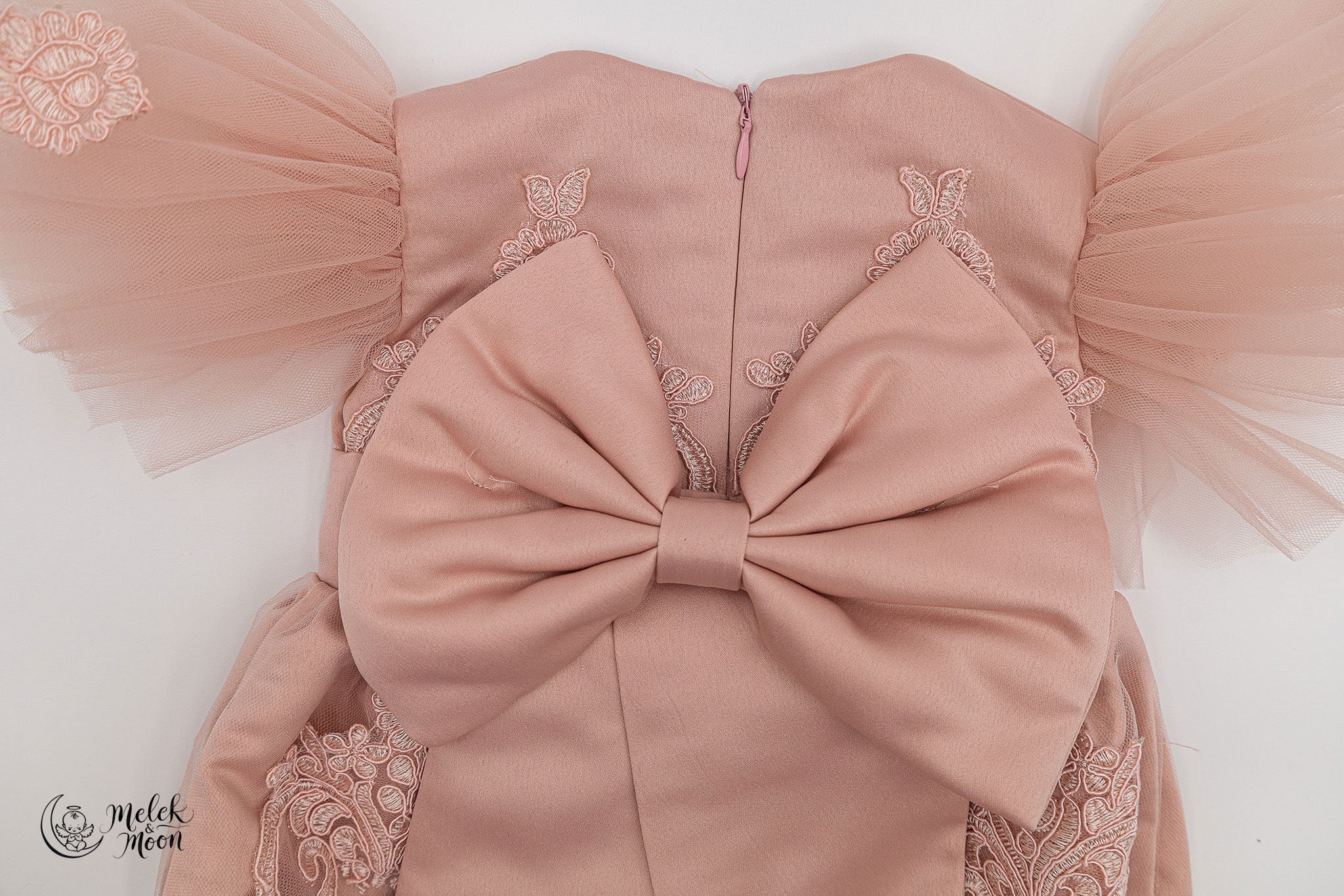 Blush Lace Tulle Angel Set