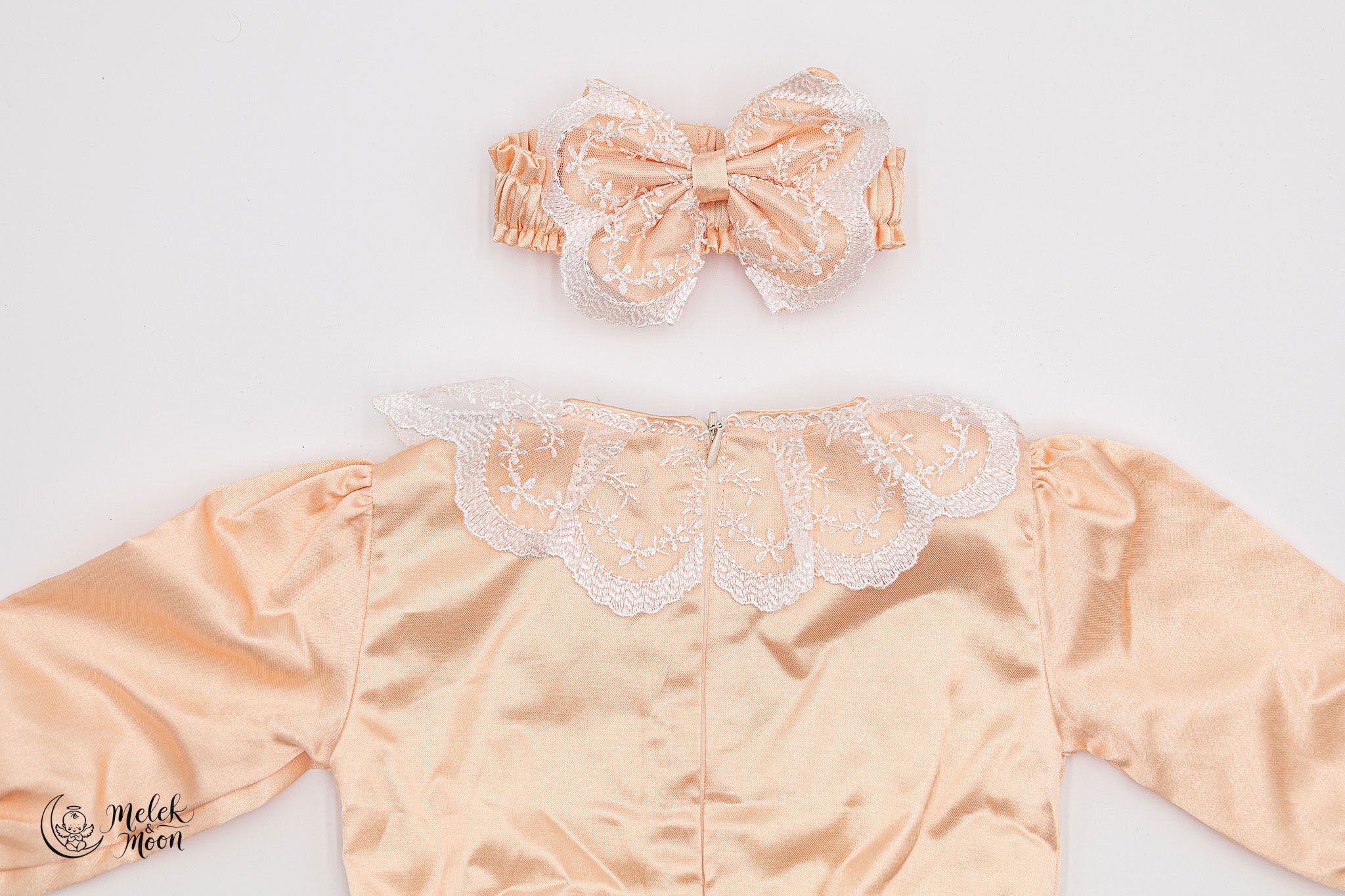 Peach Blossom Tiara Belle Set