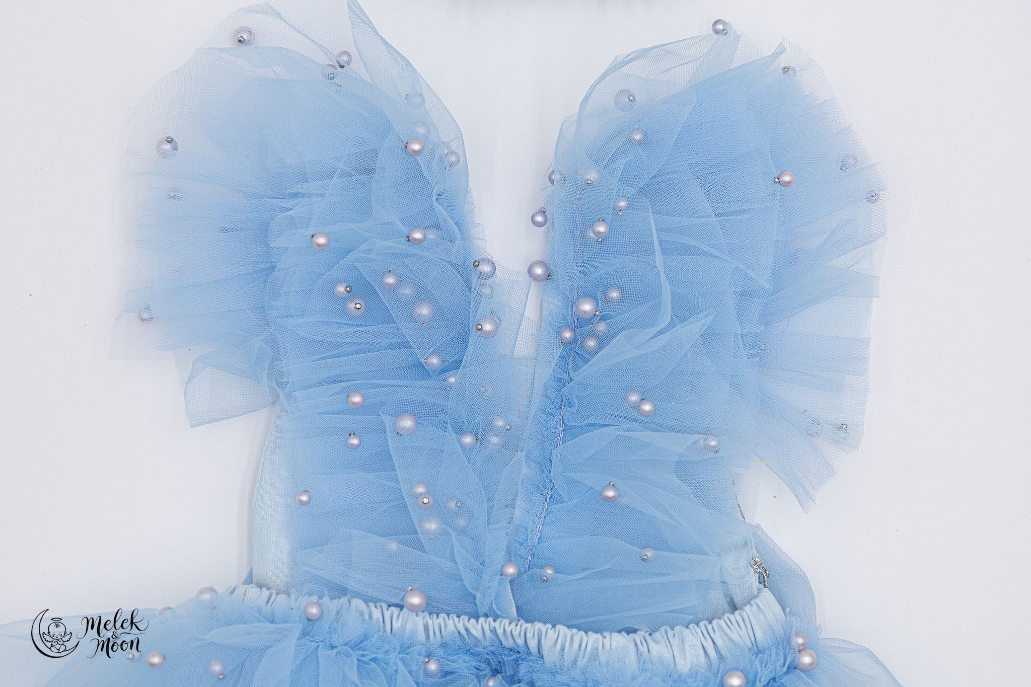 Winter Angel Pearl Tutu Set