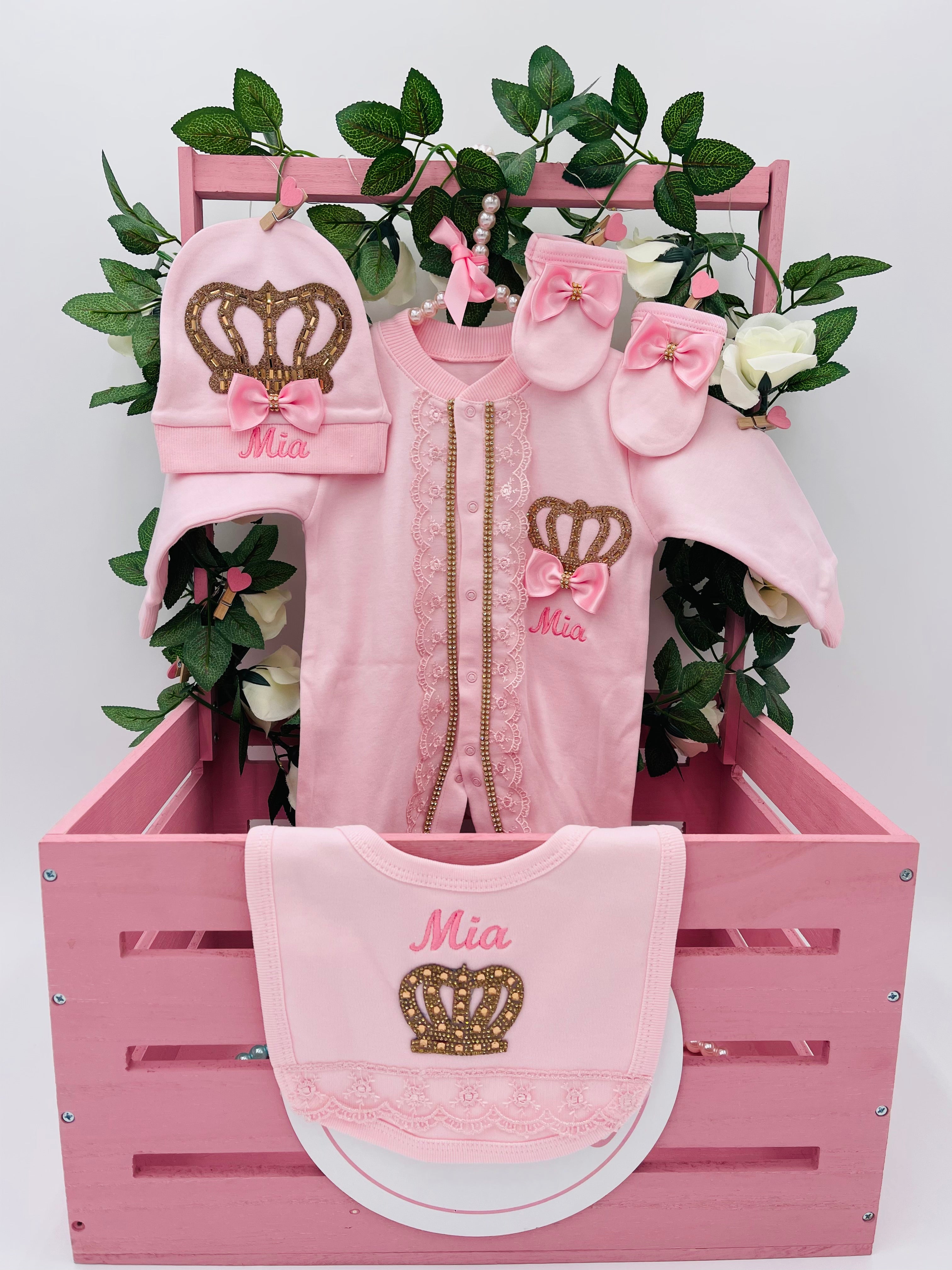 Conjunto de pétalos de princesa radiante para niña