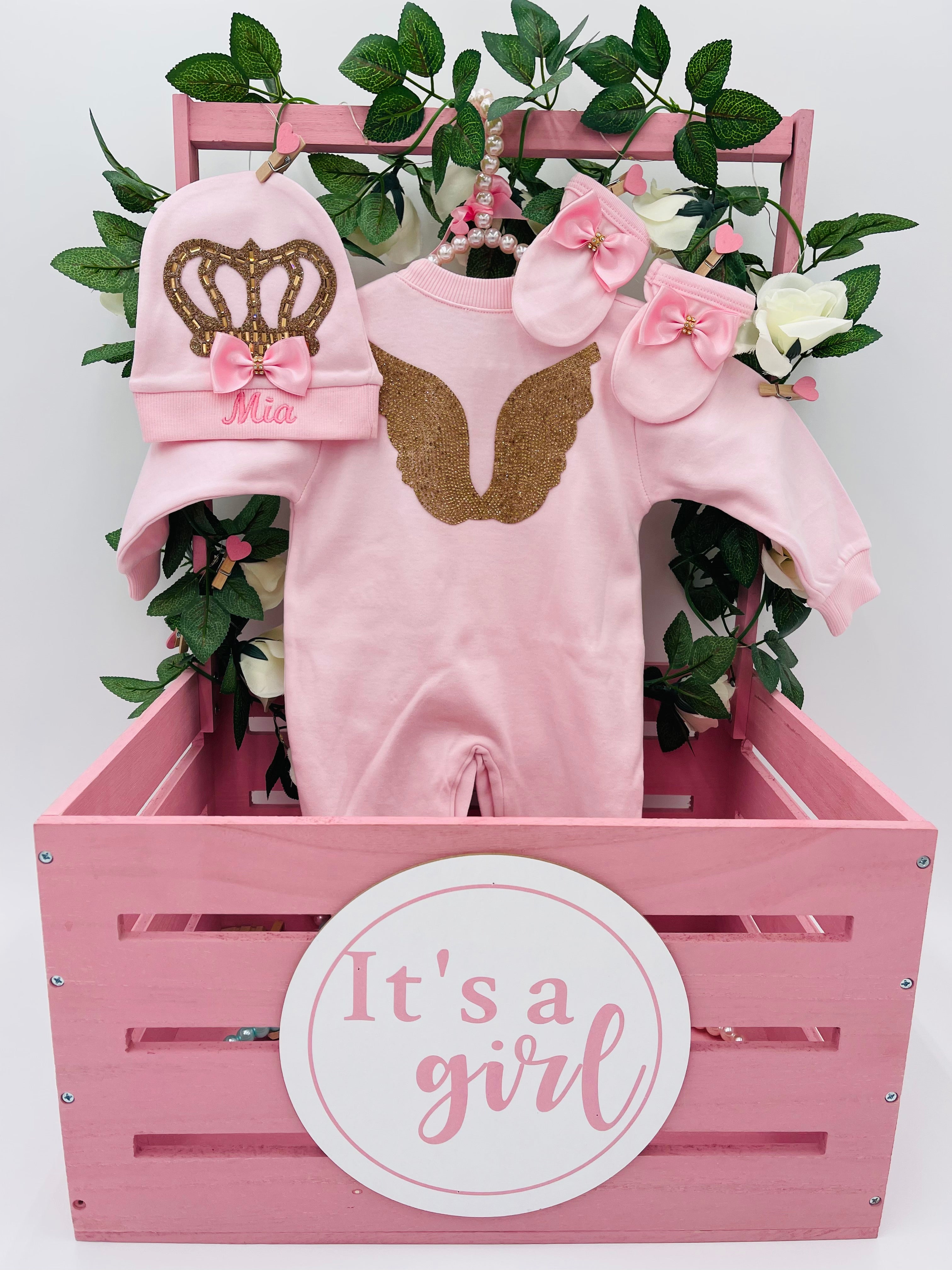 Conjunto de pétalos de princesa radiante para niña