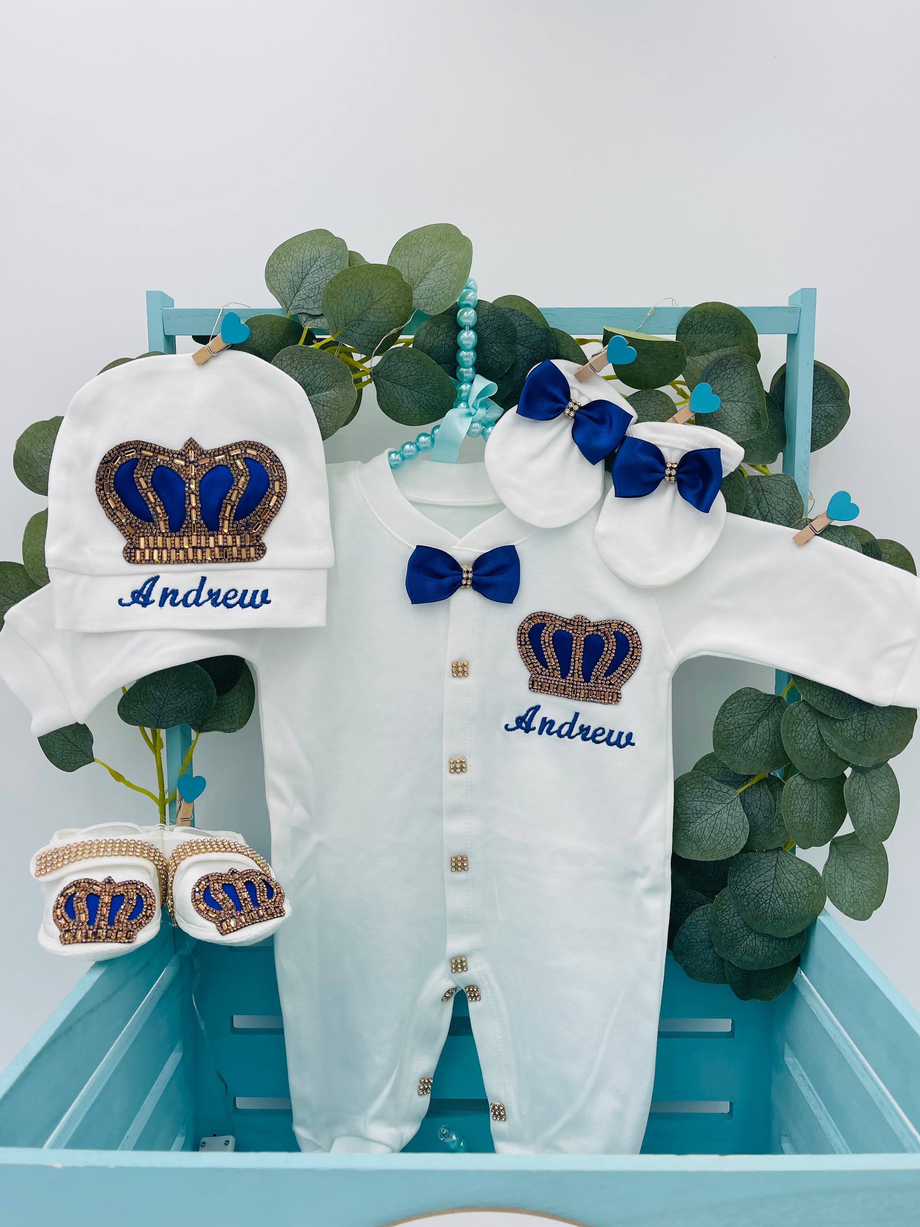 Conjunto Navy Regal Splendor