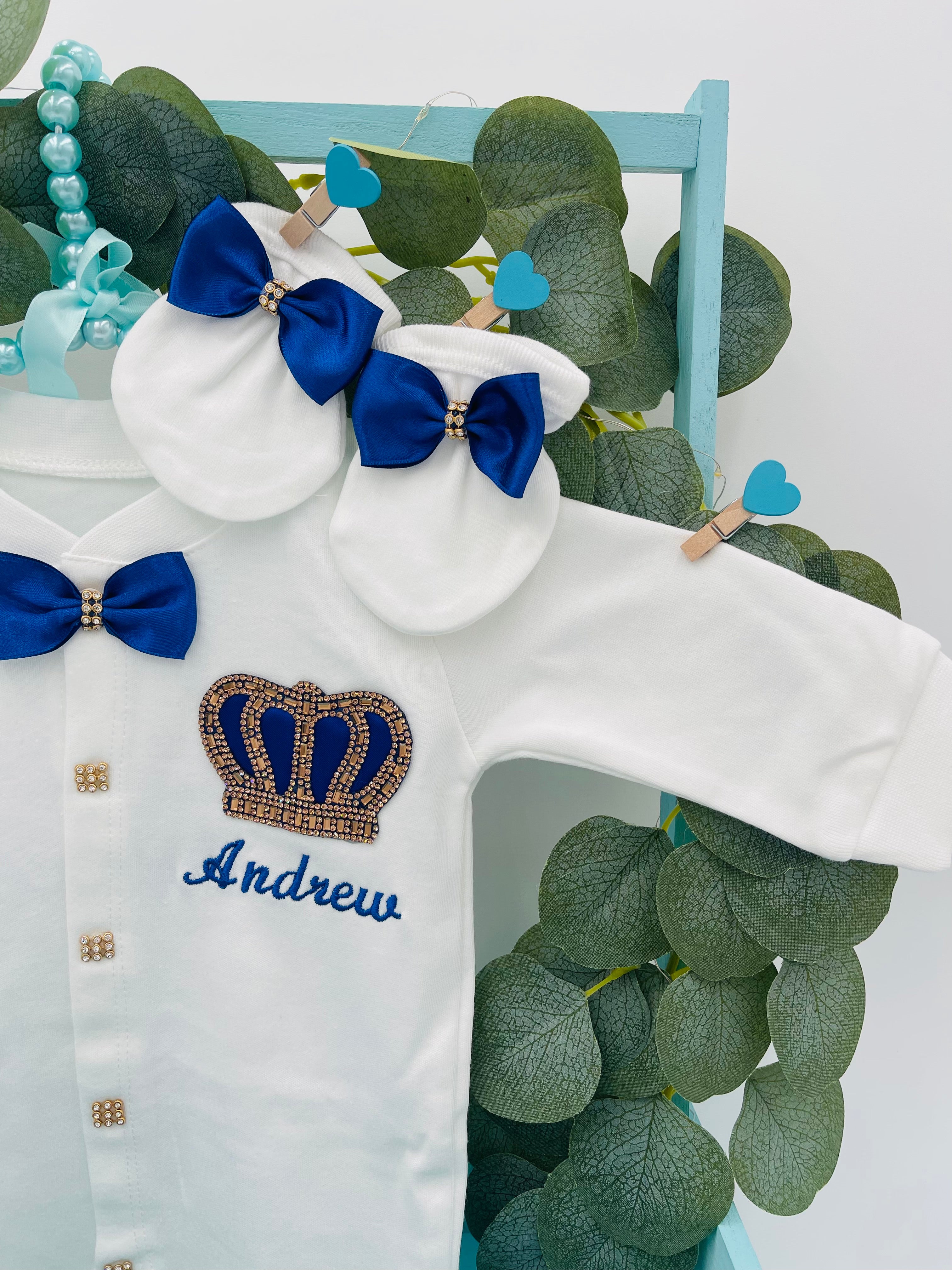 Conjunto Navy Regal Splendor