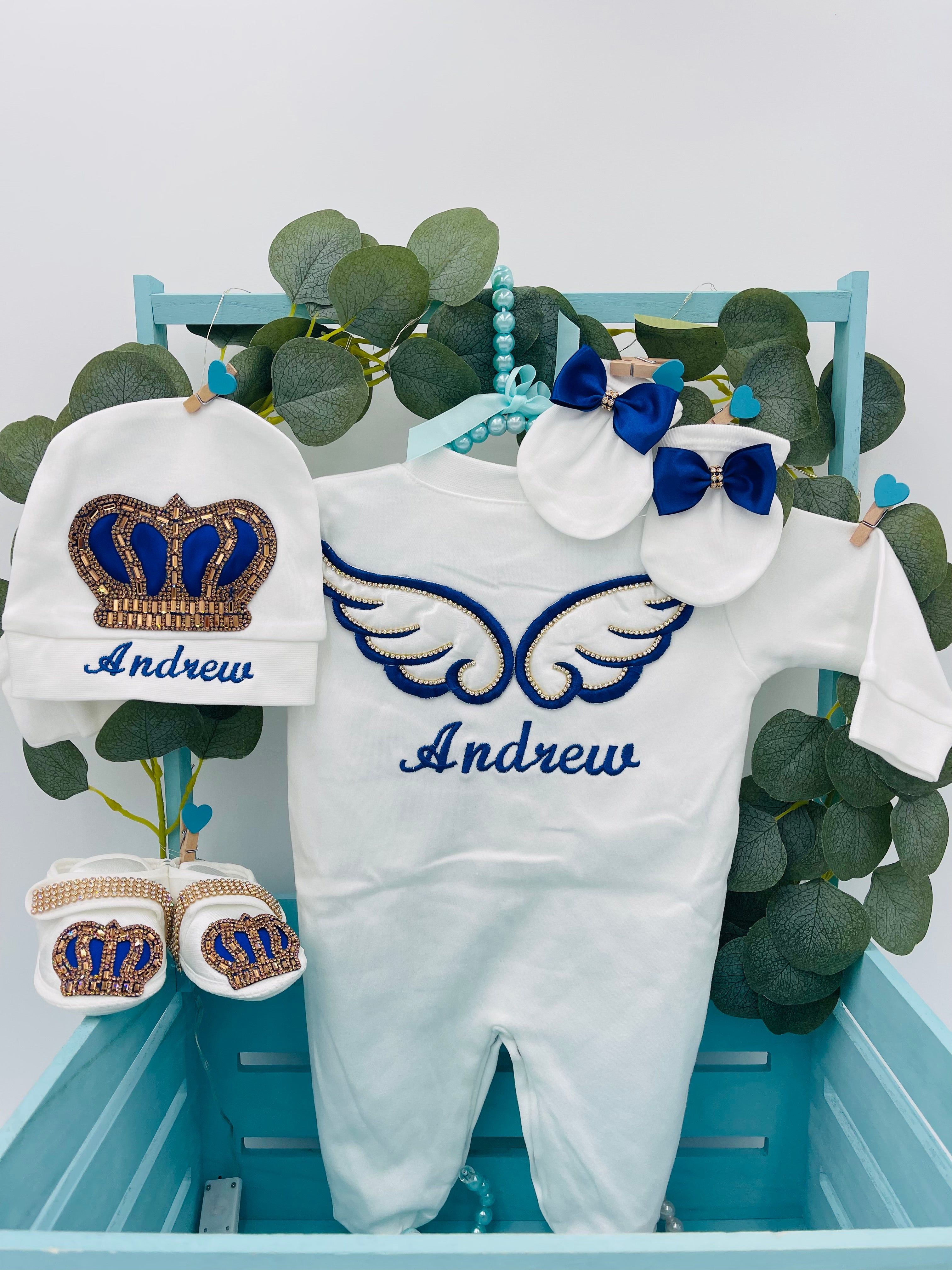 Conjunto Navy Regal Splendor