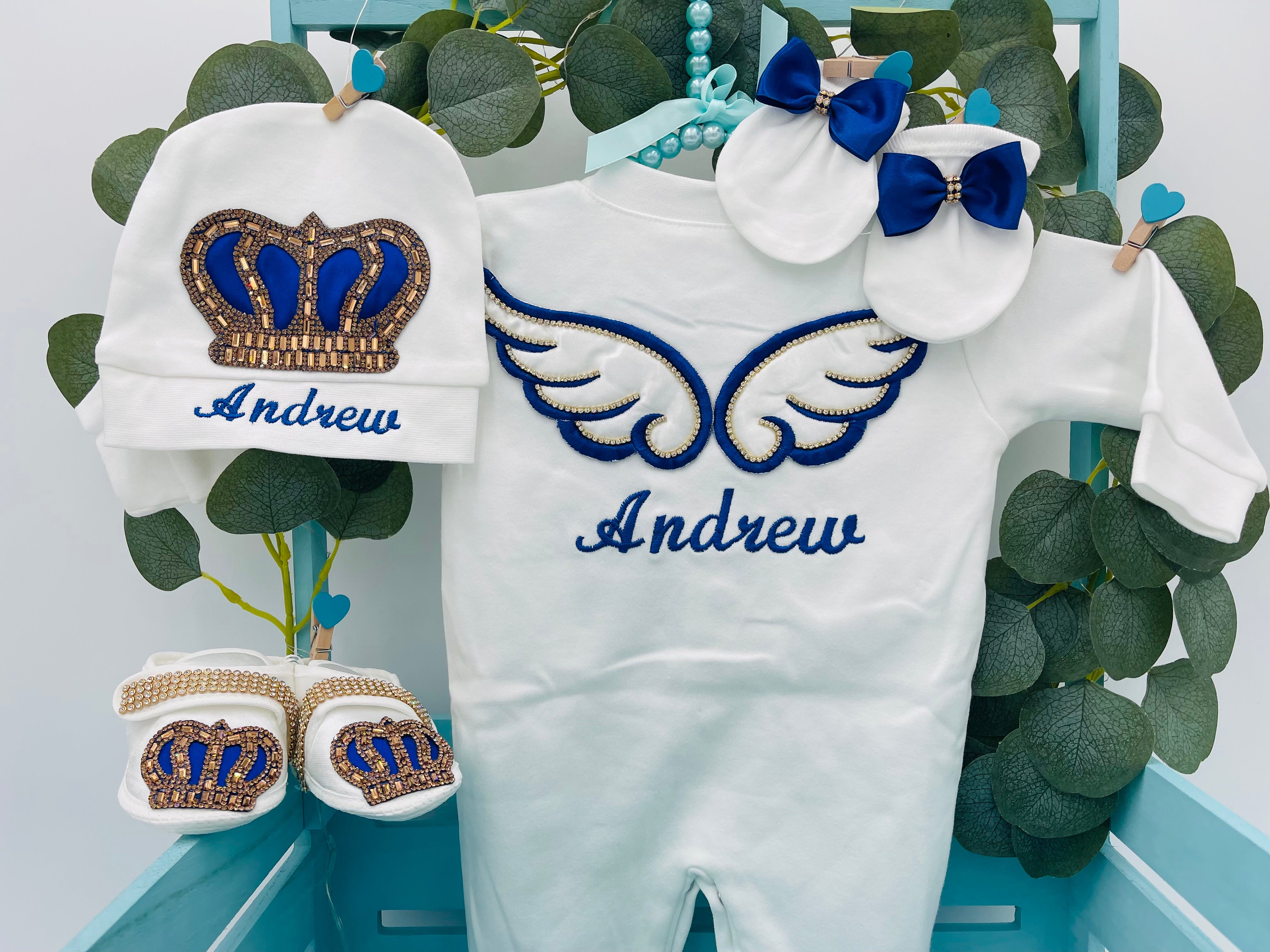 Conjunto Navy Regal Splendor