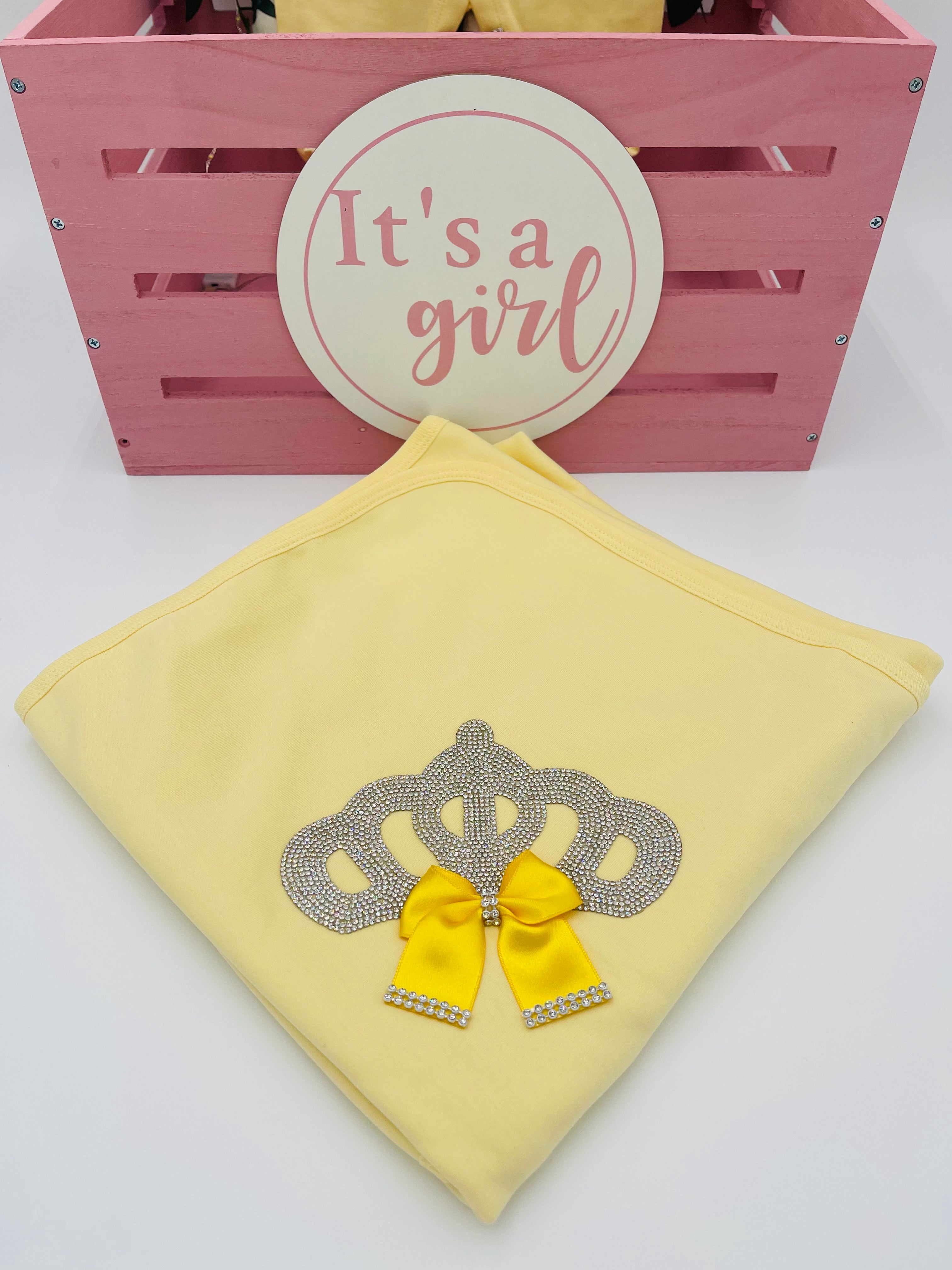 Superbe coffret souvenir de princesse jaune