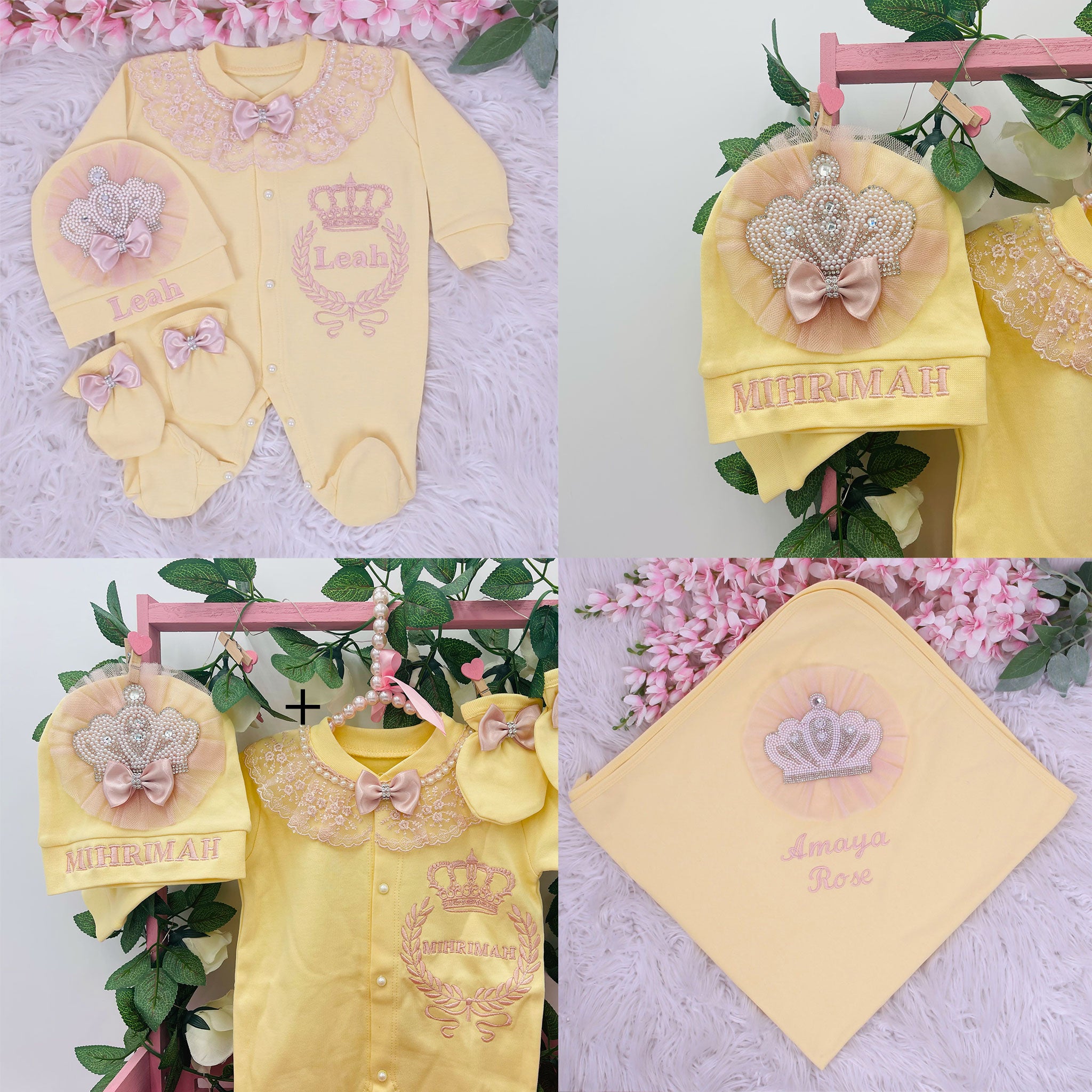 Golden Princess Crown & Jewel Bundle