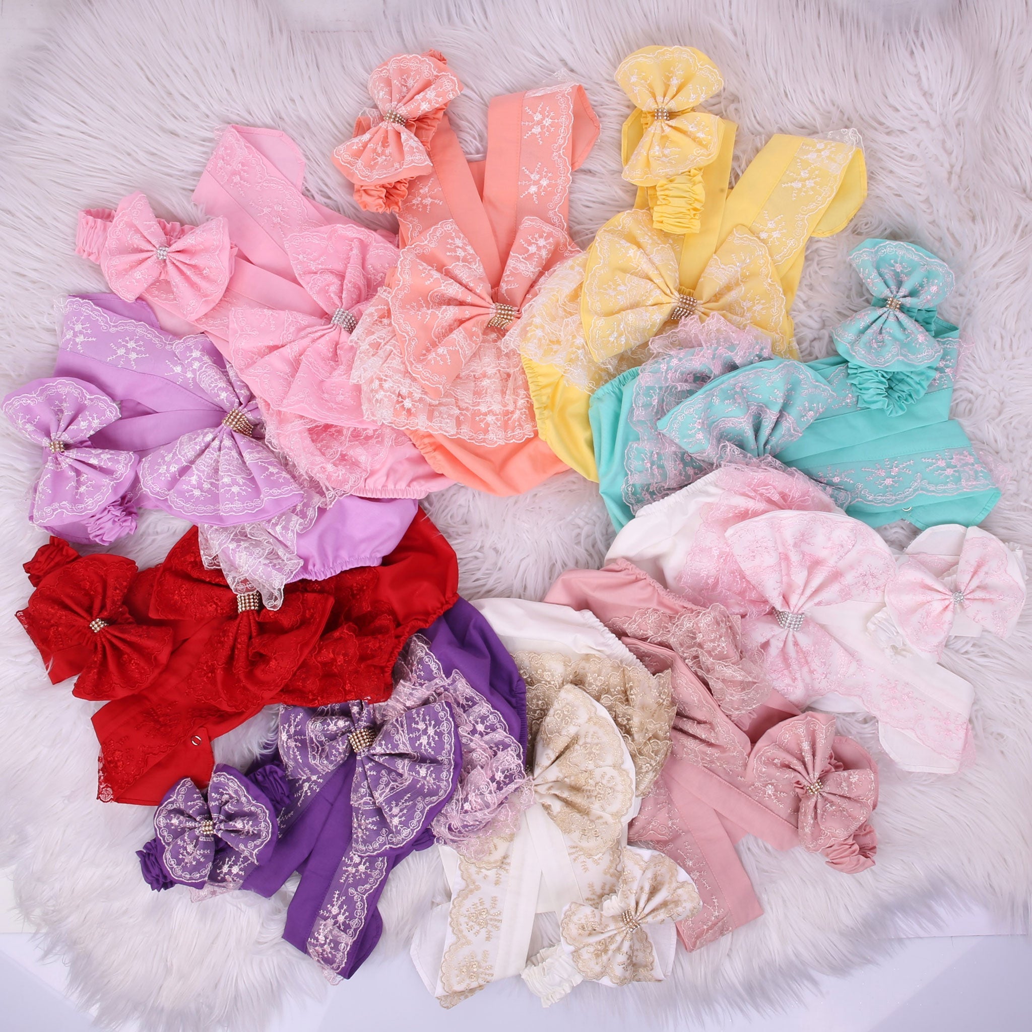 Baby Girl's Luxury Rompers