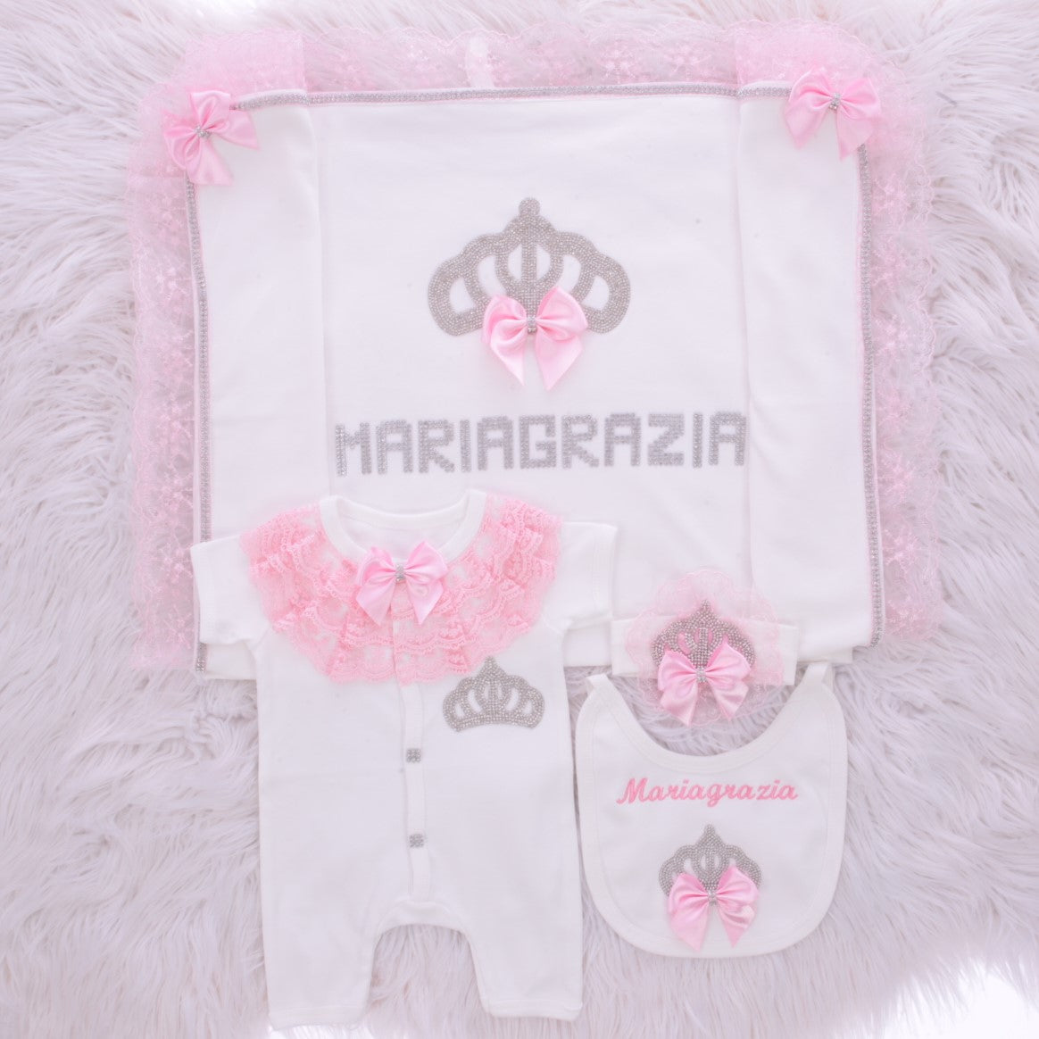 Pink Princess Delight Newborn Set