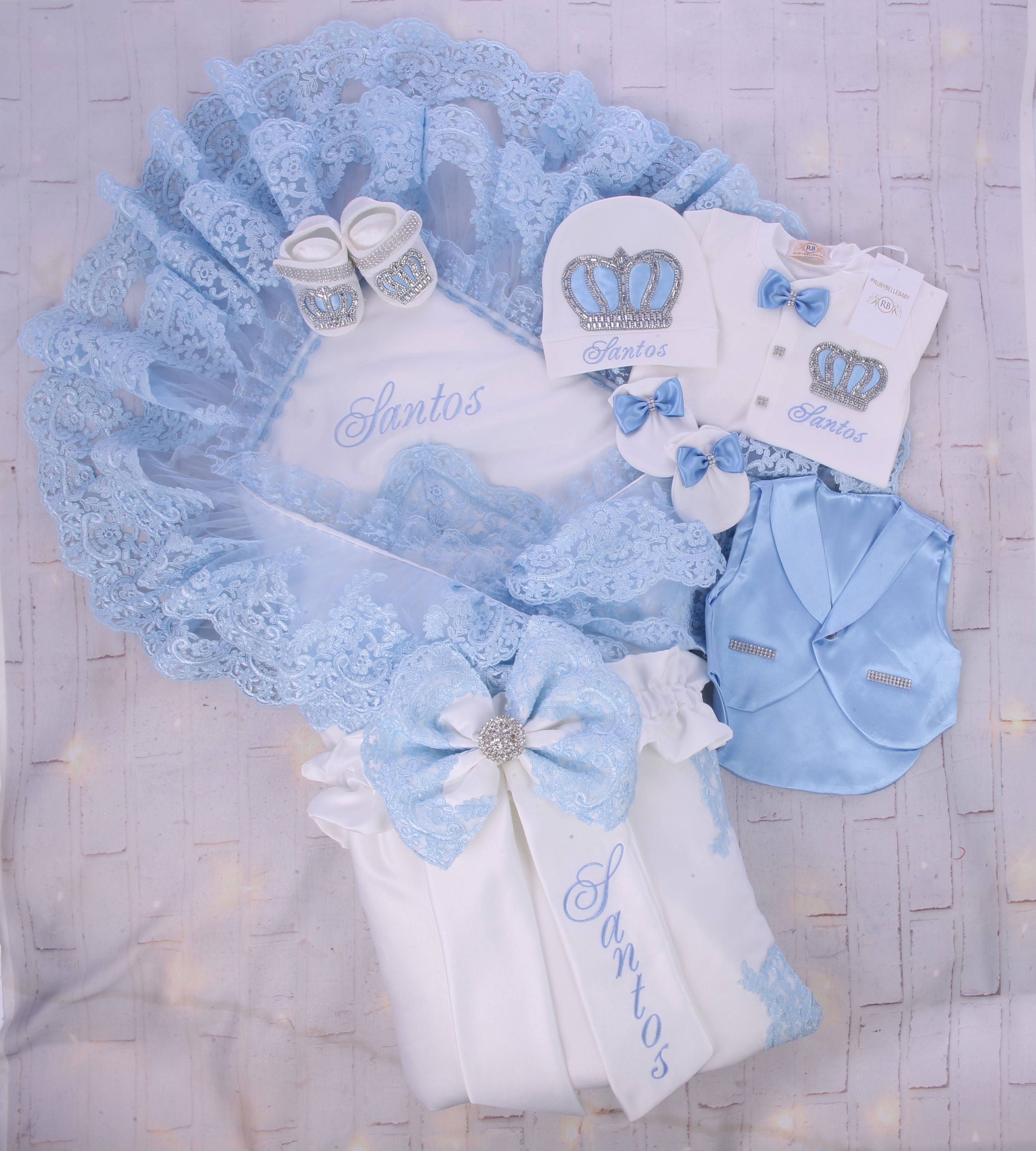 Luxury Royal Blue Crown Prince