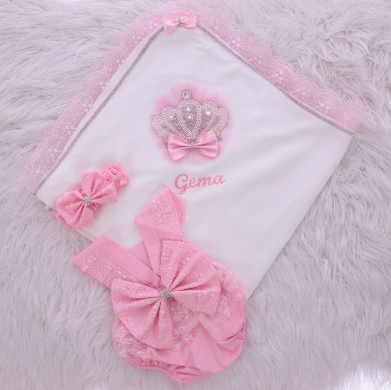 Conjunto Princesa Pureheart Rosa