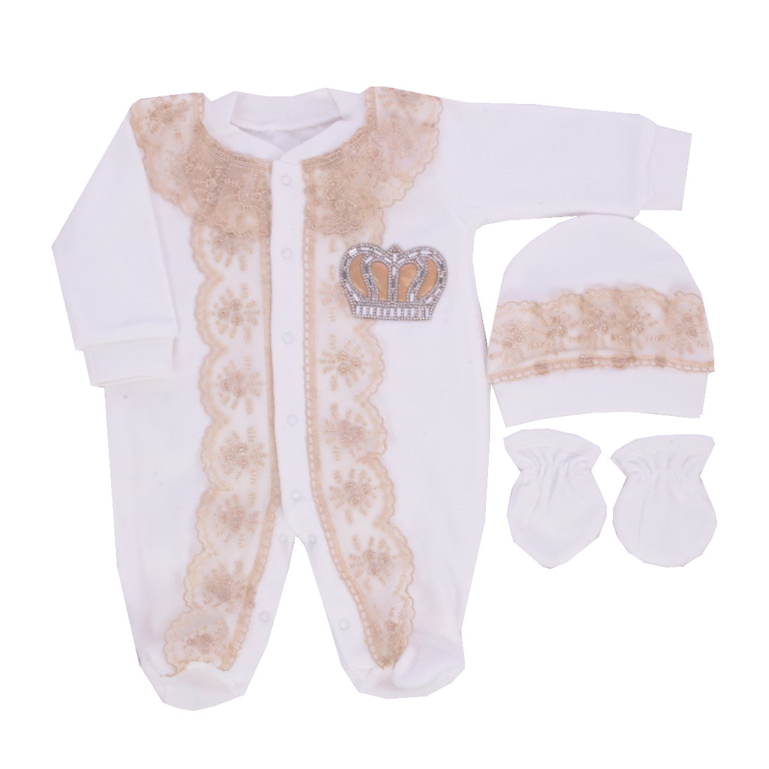 Golden Heirloom Baby Set