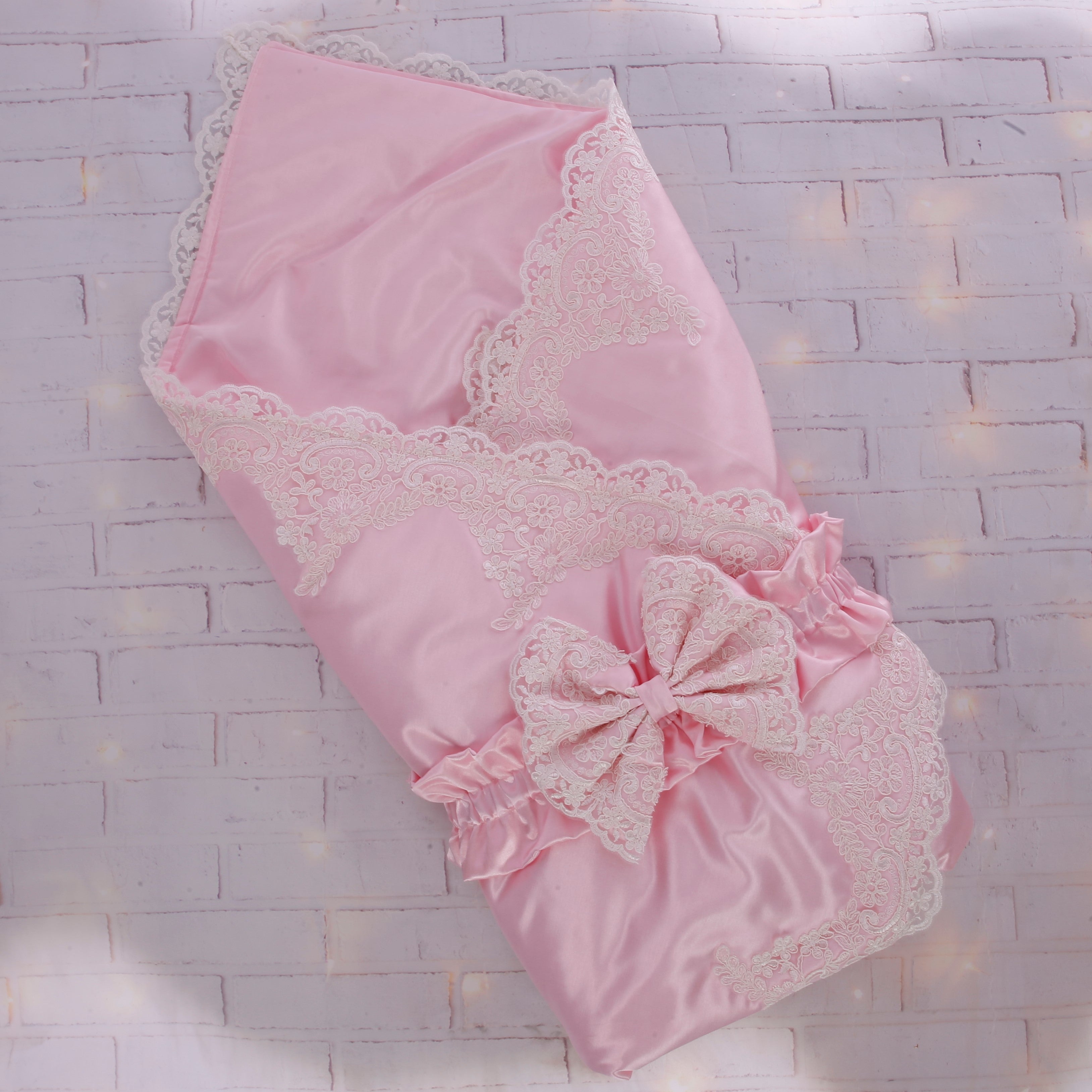 Blushing Pink Angel Swaddle