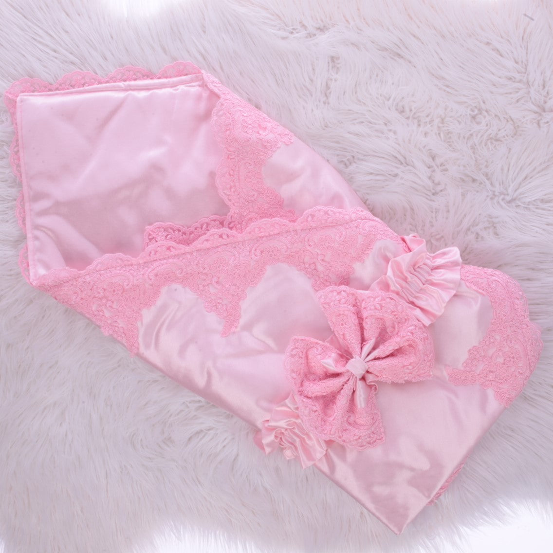 Delicate Rose Whisper Swaddle