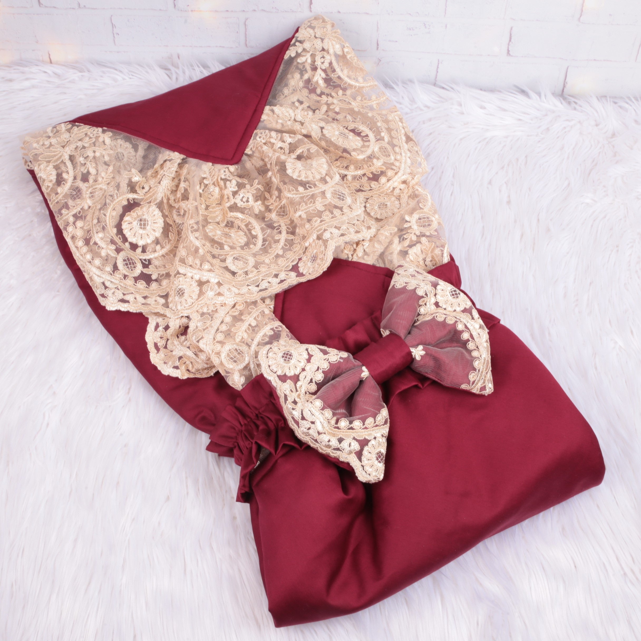 Imperial Burgundy Bliss Swaddle