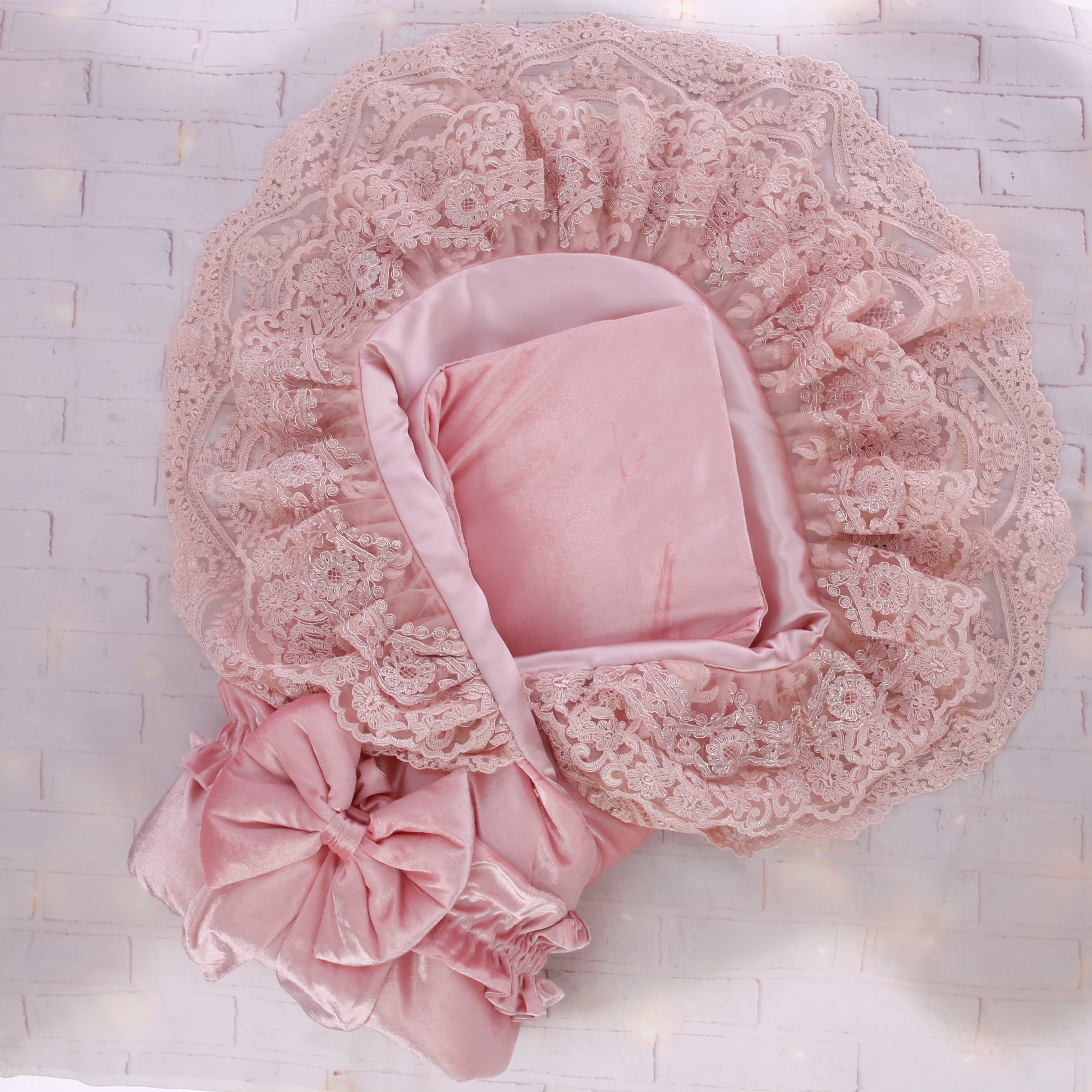 Delicate Rose Charm Baby Swaddle