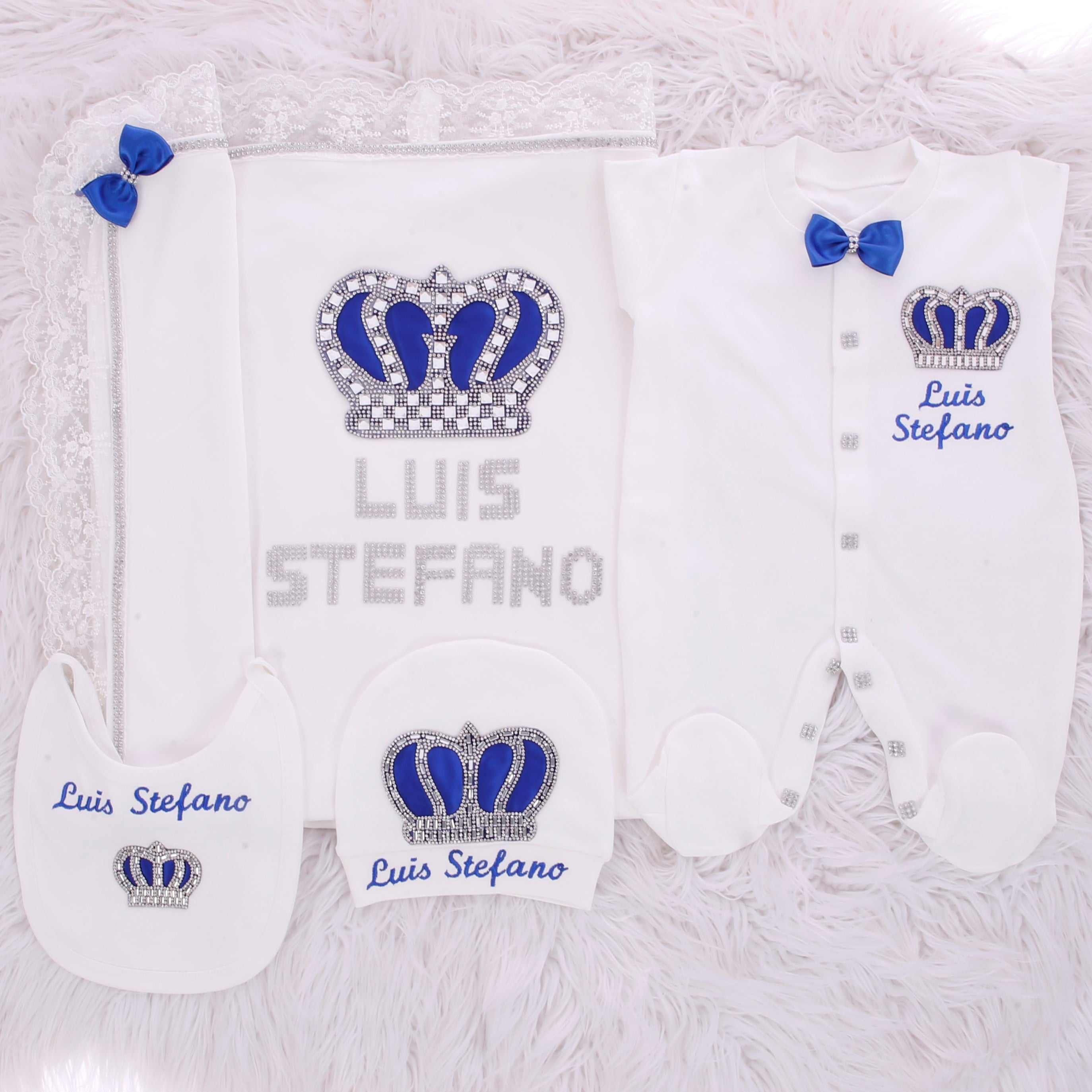 Elegant and Adorable Prince Layette Set