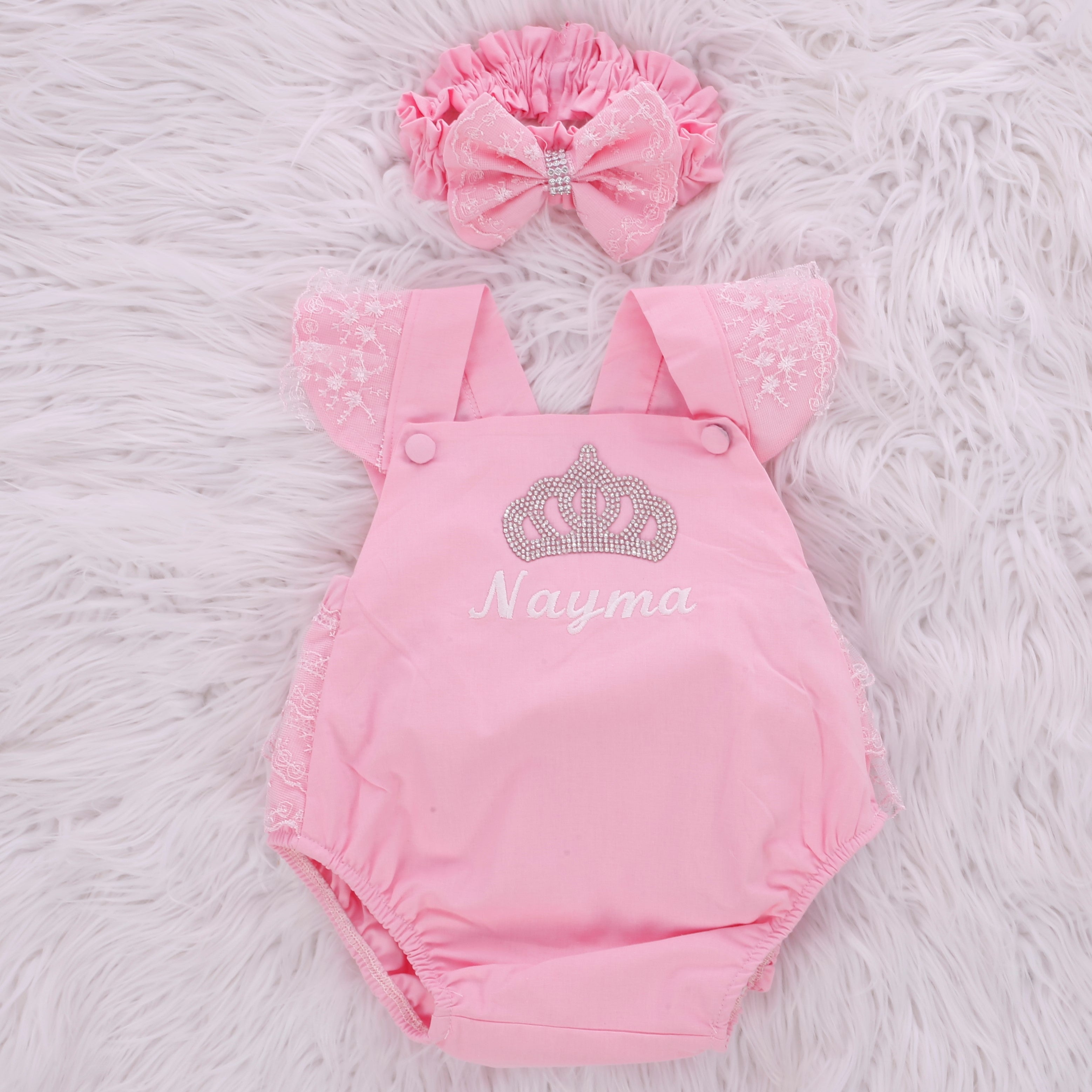 Lindo conjunto de princesita rosa