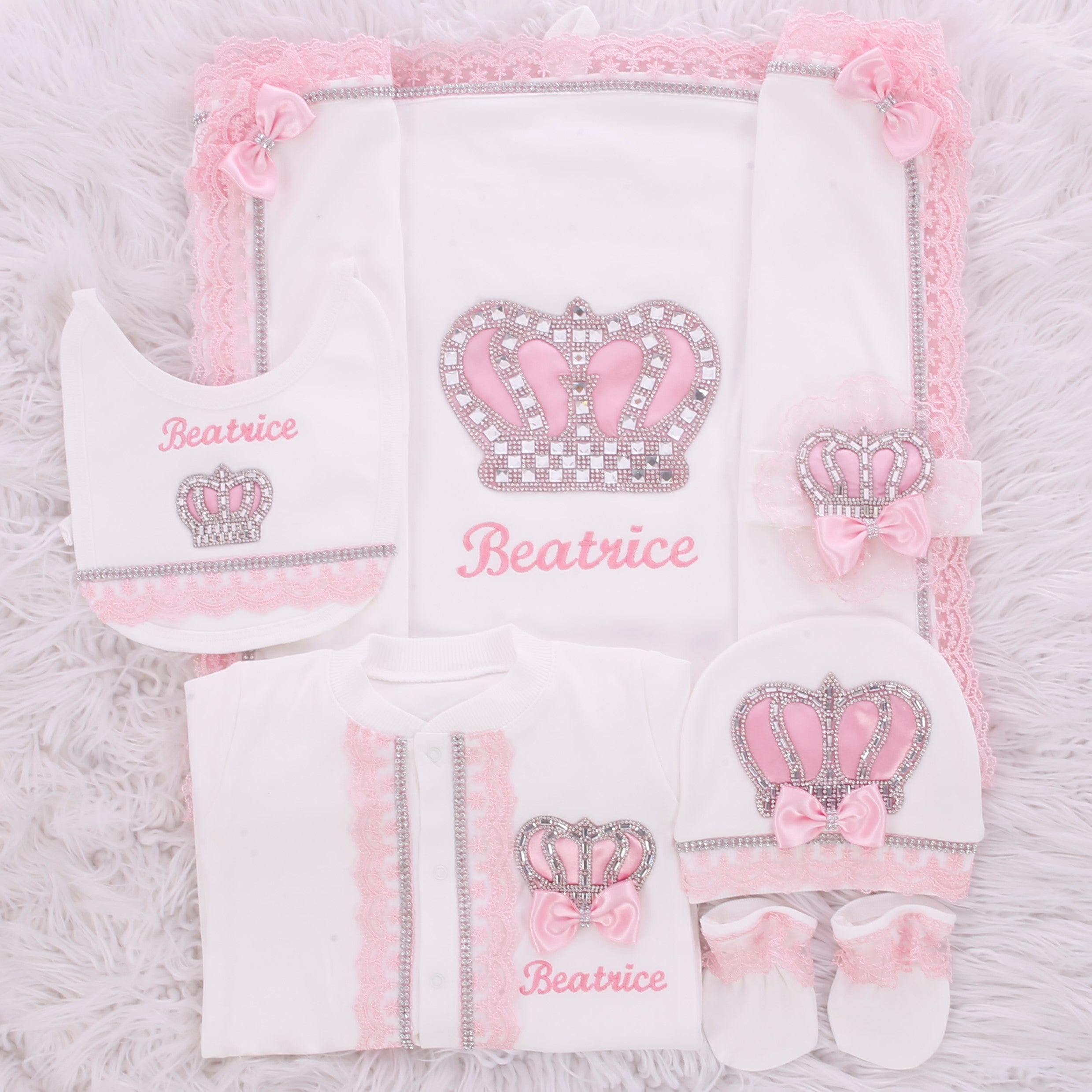 Princess Charm Layette Set