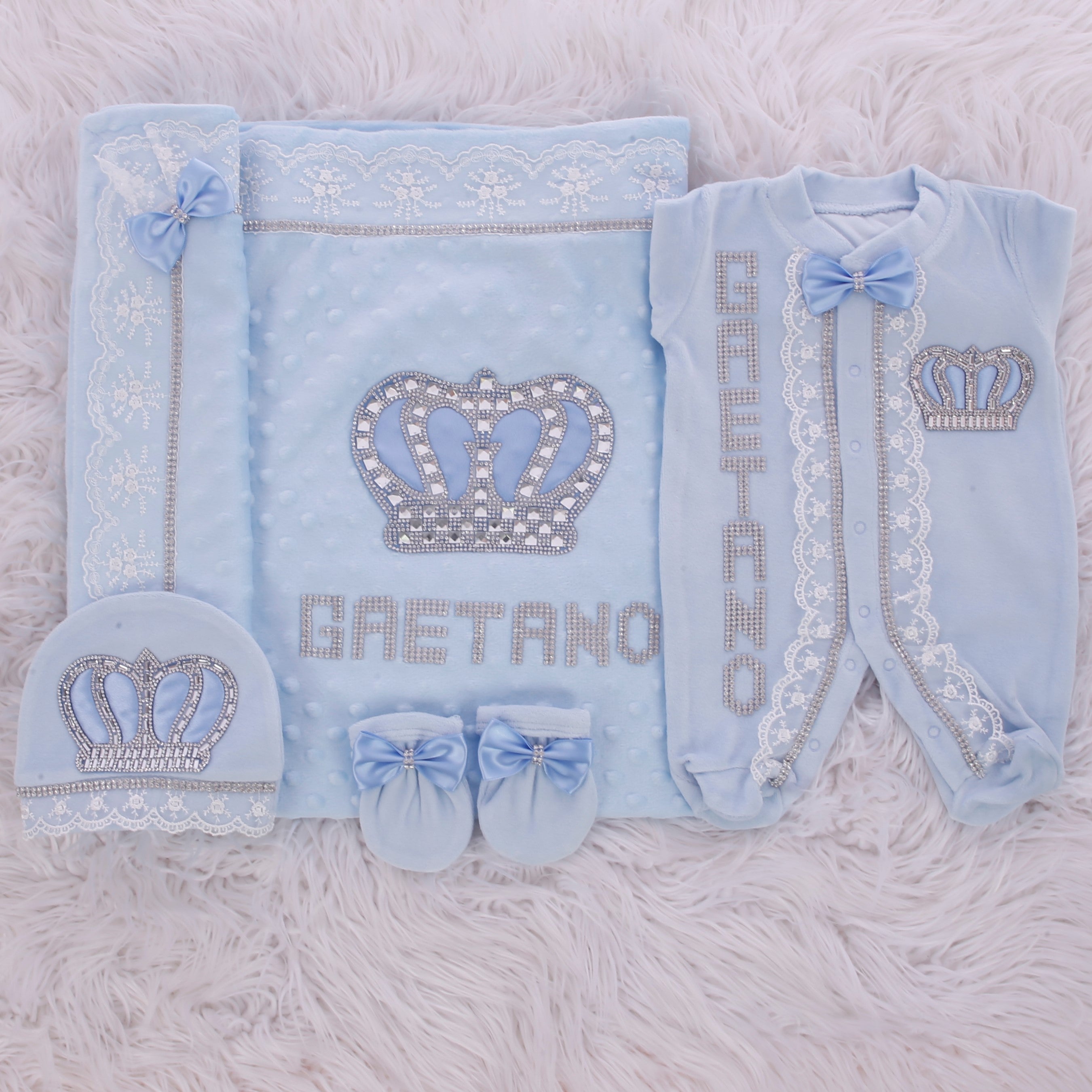 Royal Blue Prince Luxurious Set